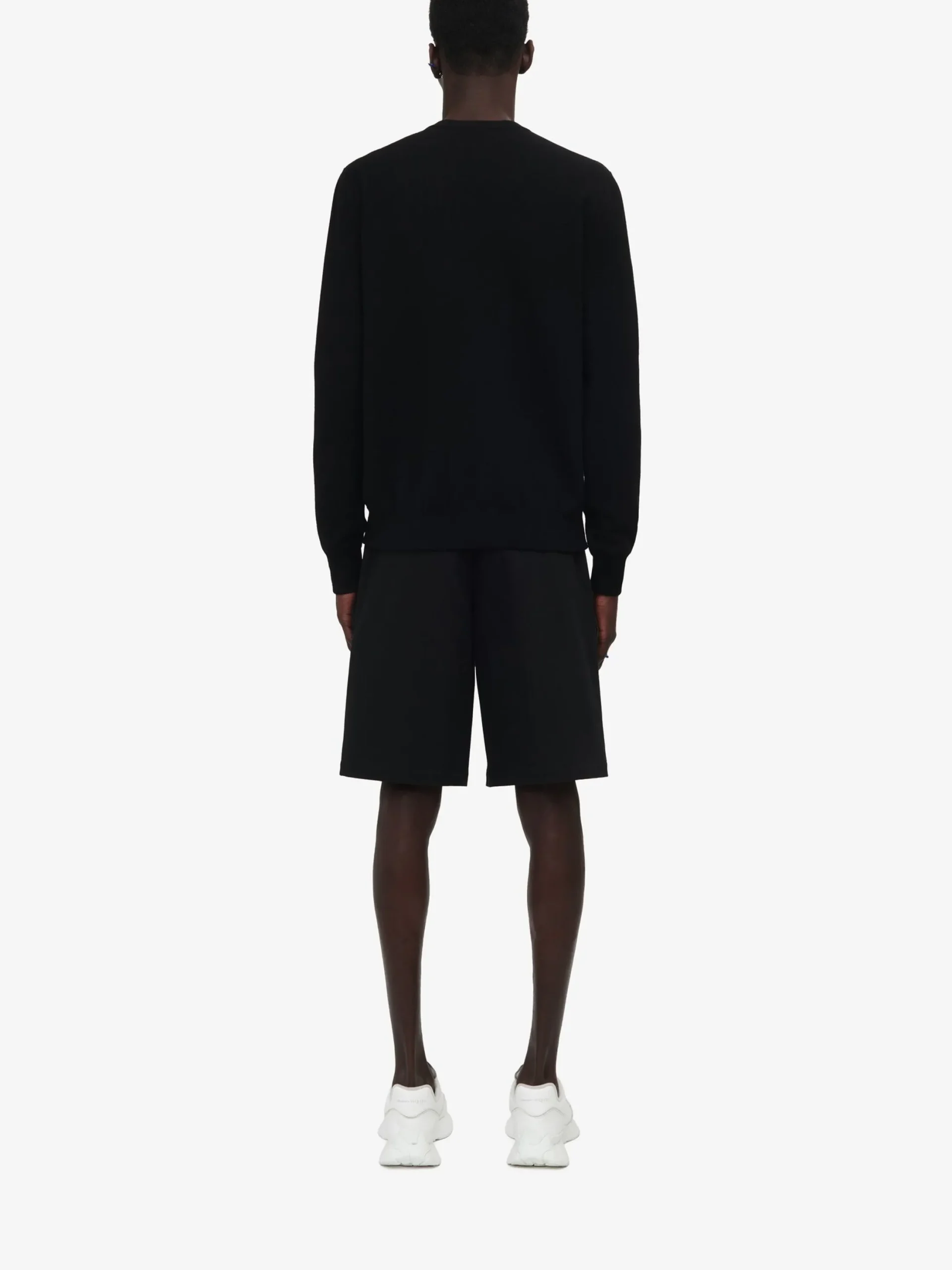 Cheap Alexander McQueen Men's Baggy Shorts in Black