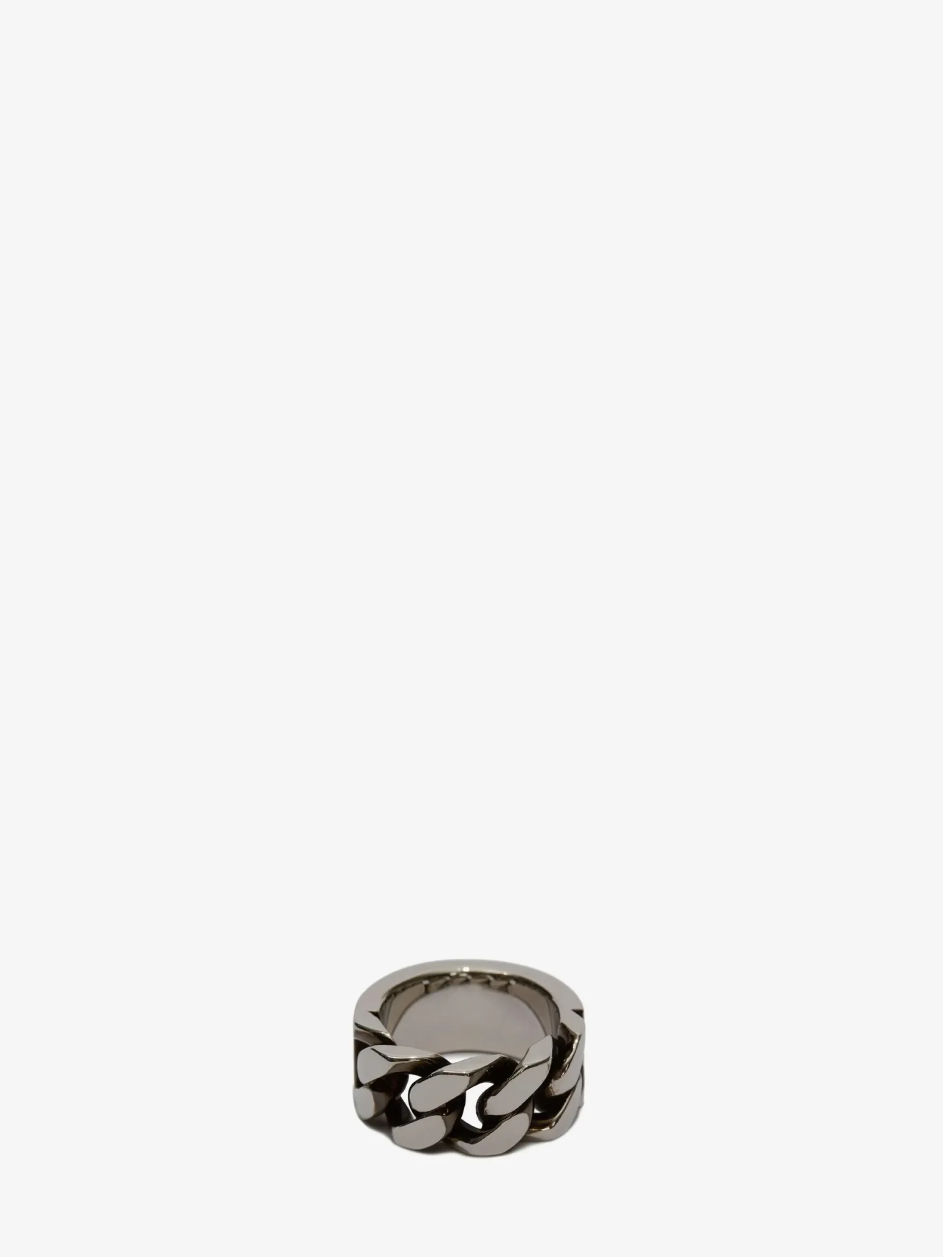 Discount Alexander McQueen Men's Chain Ring in Antique Silver
