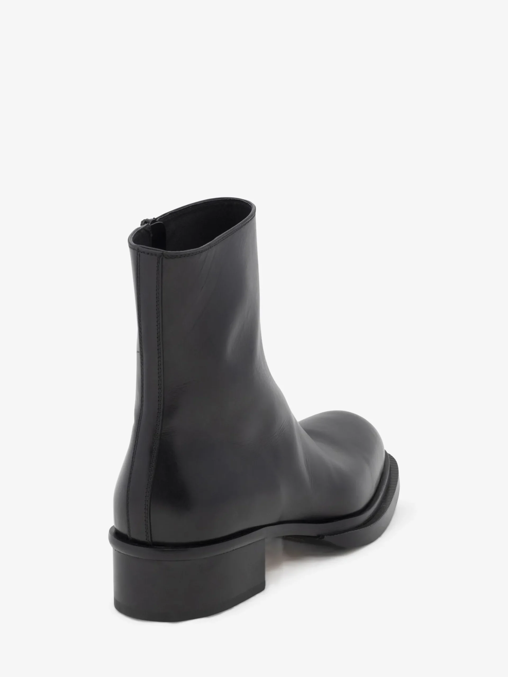 Hot Alexander McQueen Men's Cuban Stack Boot in Black