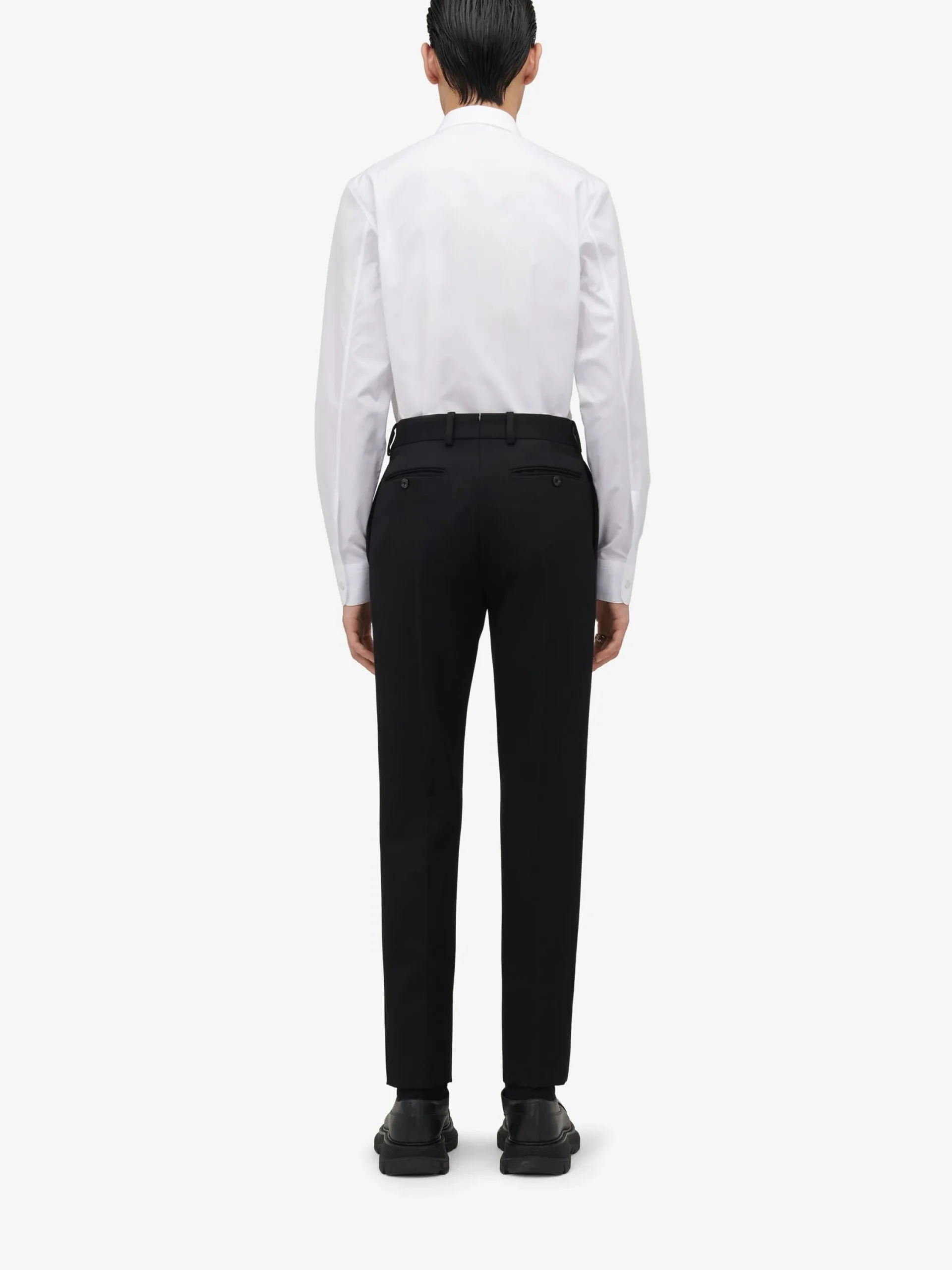 Online Alexander McQueen Men's Dutch Flower Casual Shirt in Optic White