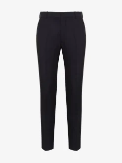 Sale Alexander McQueen Men's Evening Cigarette Trousers in Black