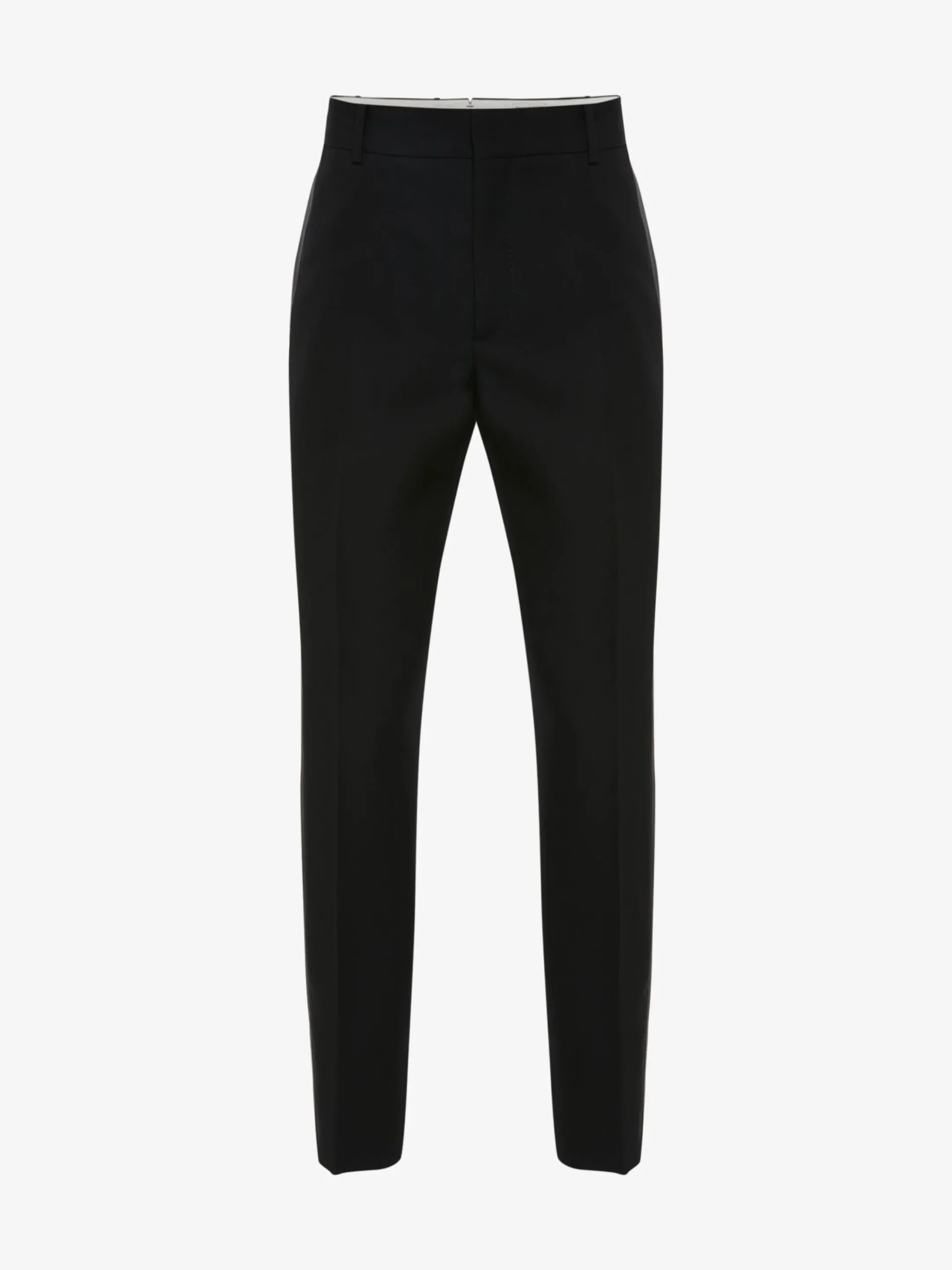 Hot Alexander McQueen Men's Evening Tuxedo Trousers in Black