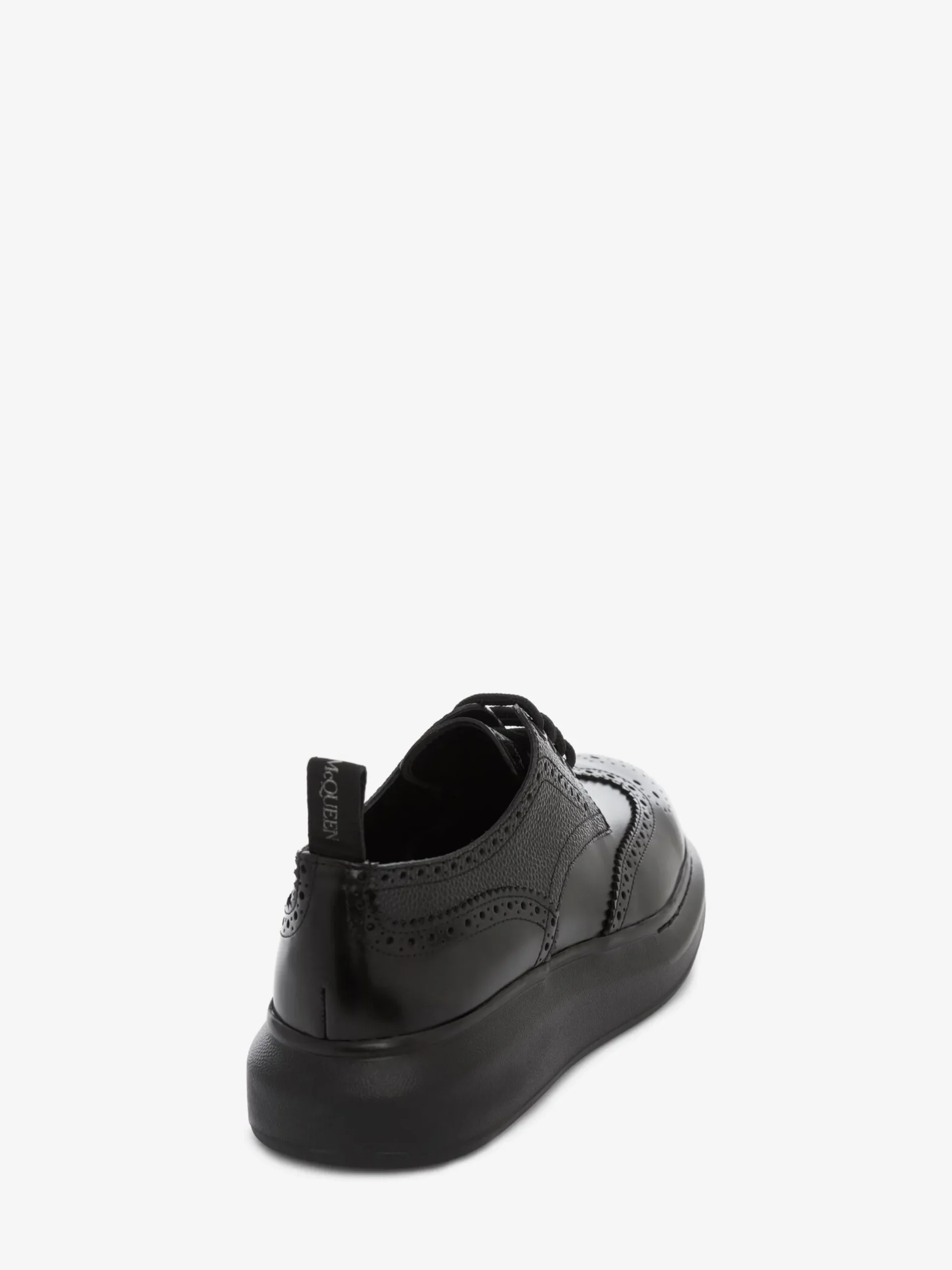 Outlet Alexander McQueen Men's Hybrid Lace Up in Black