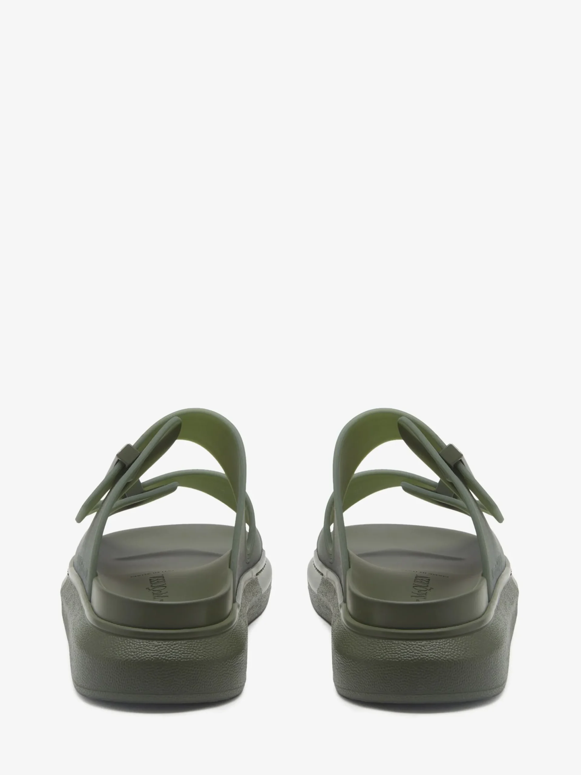 Hot Alexander McQueen Men's Hybrid Slide in Khaki