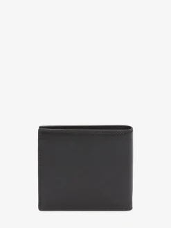 Outlet Alexander McQueen Men's McQueen Graffiti Billfold Wallet in Black/White