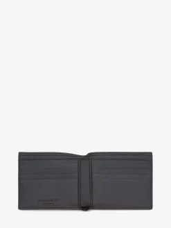 Outlet Alexander McQueen Men's McQueen Graffiti Billfold Wallet in Black/White