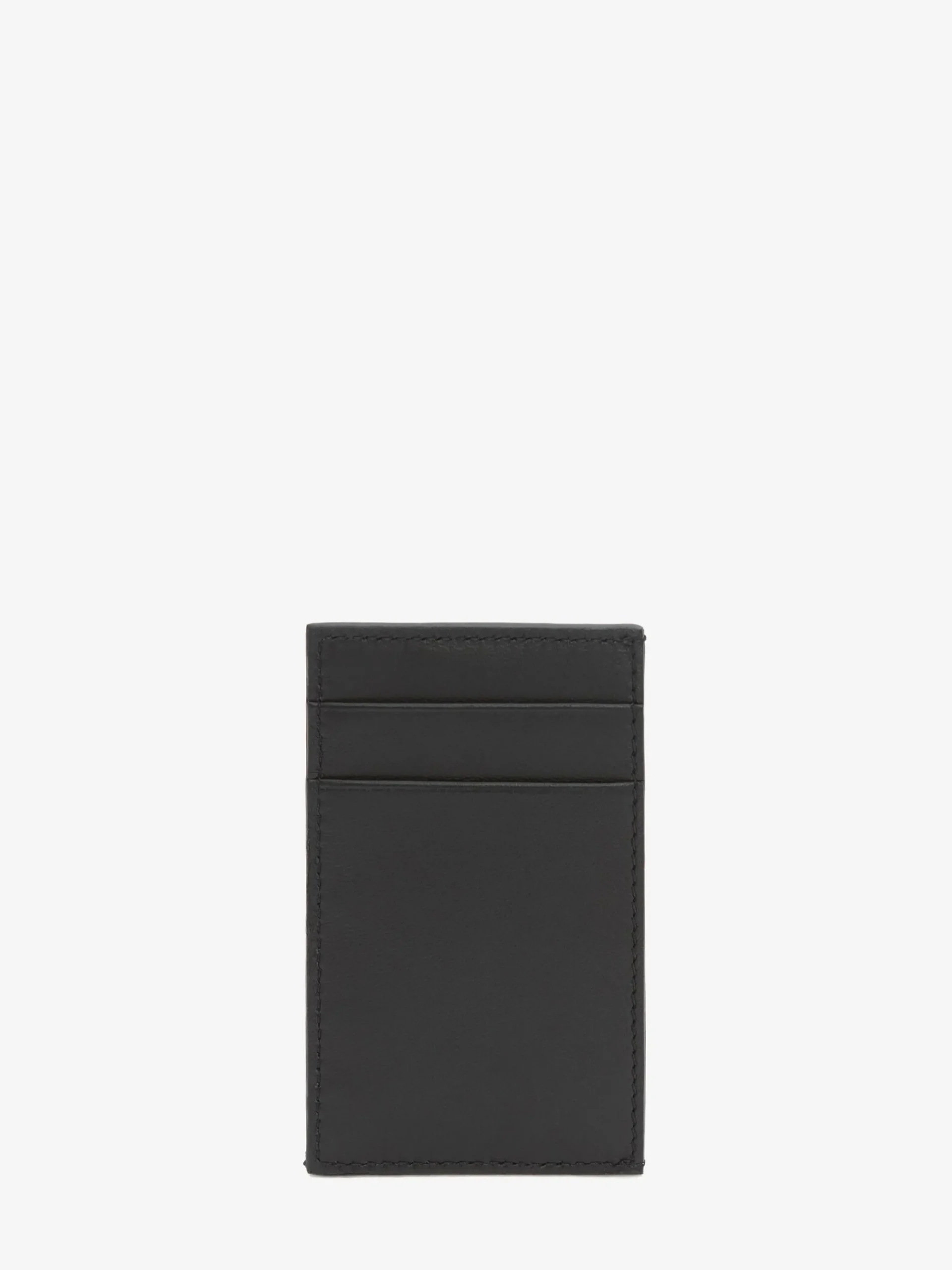 Sale Alexander McQueen Men's McQueen Graffiti Card Holder in Black/White