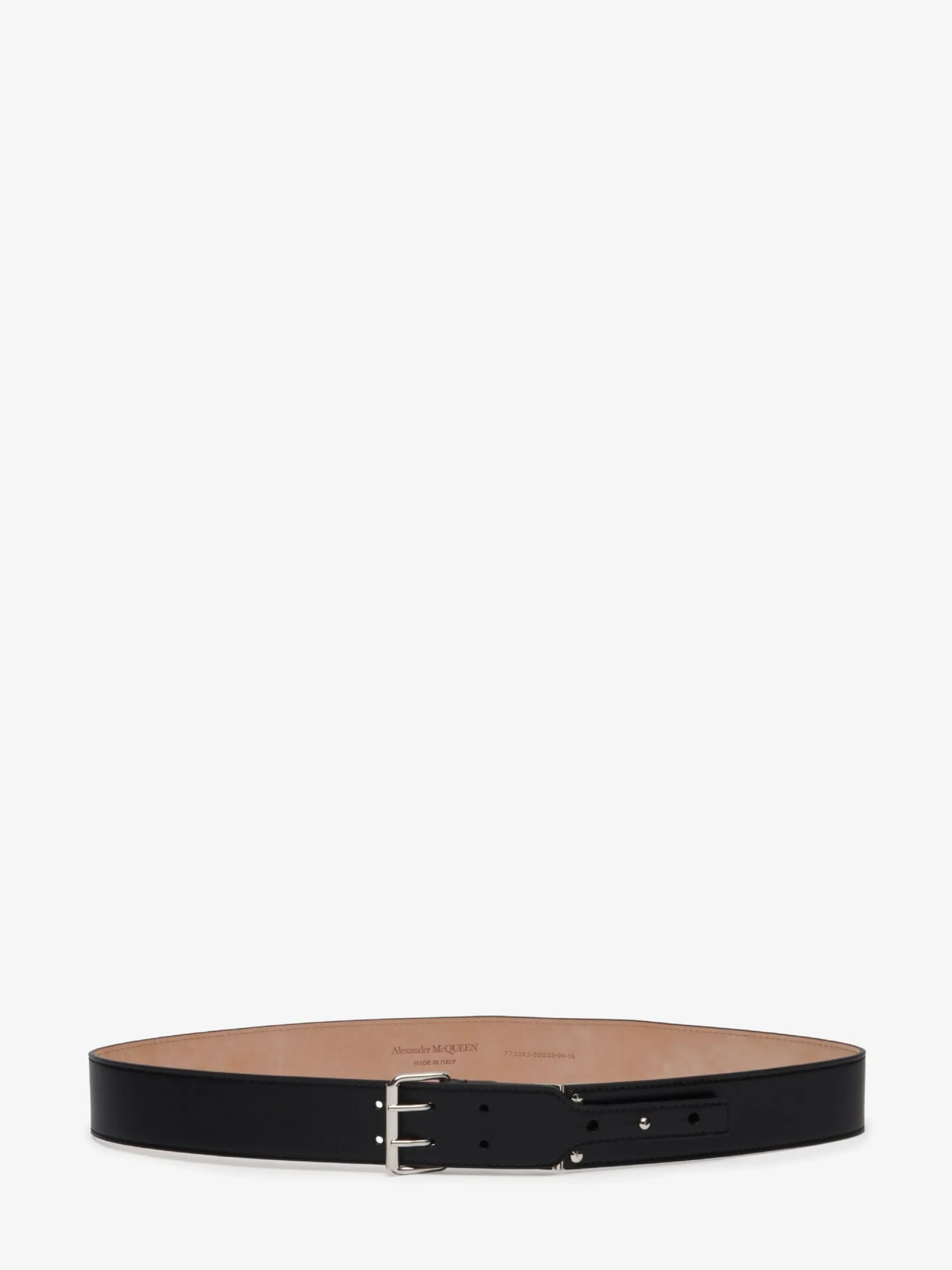 Hot Alexander McQueen Men's Military Belt in Black