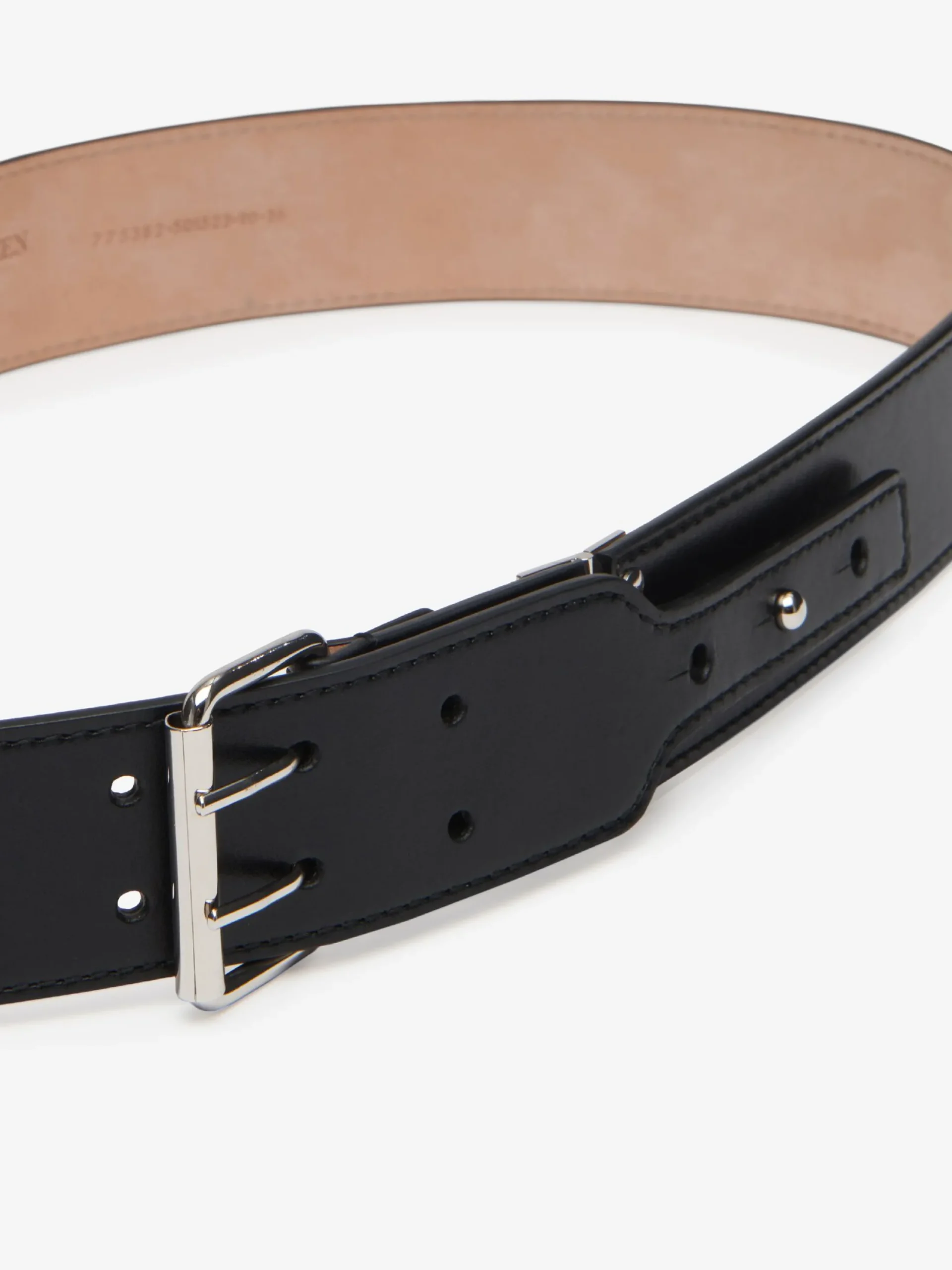 Hot Alexander McQueen Men's Military Belt in Black