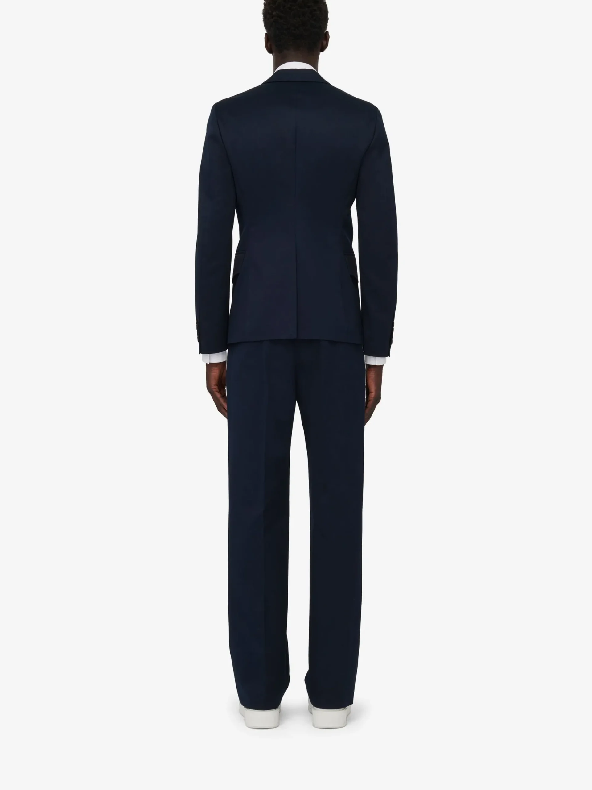 Hot Alexander McQueen Men's Military Trousers in Navy