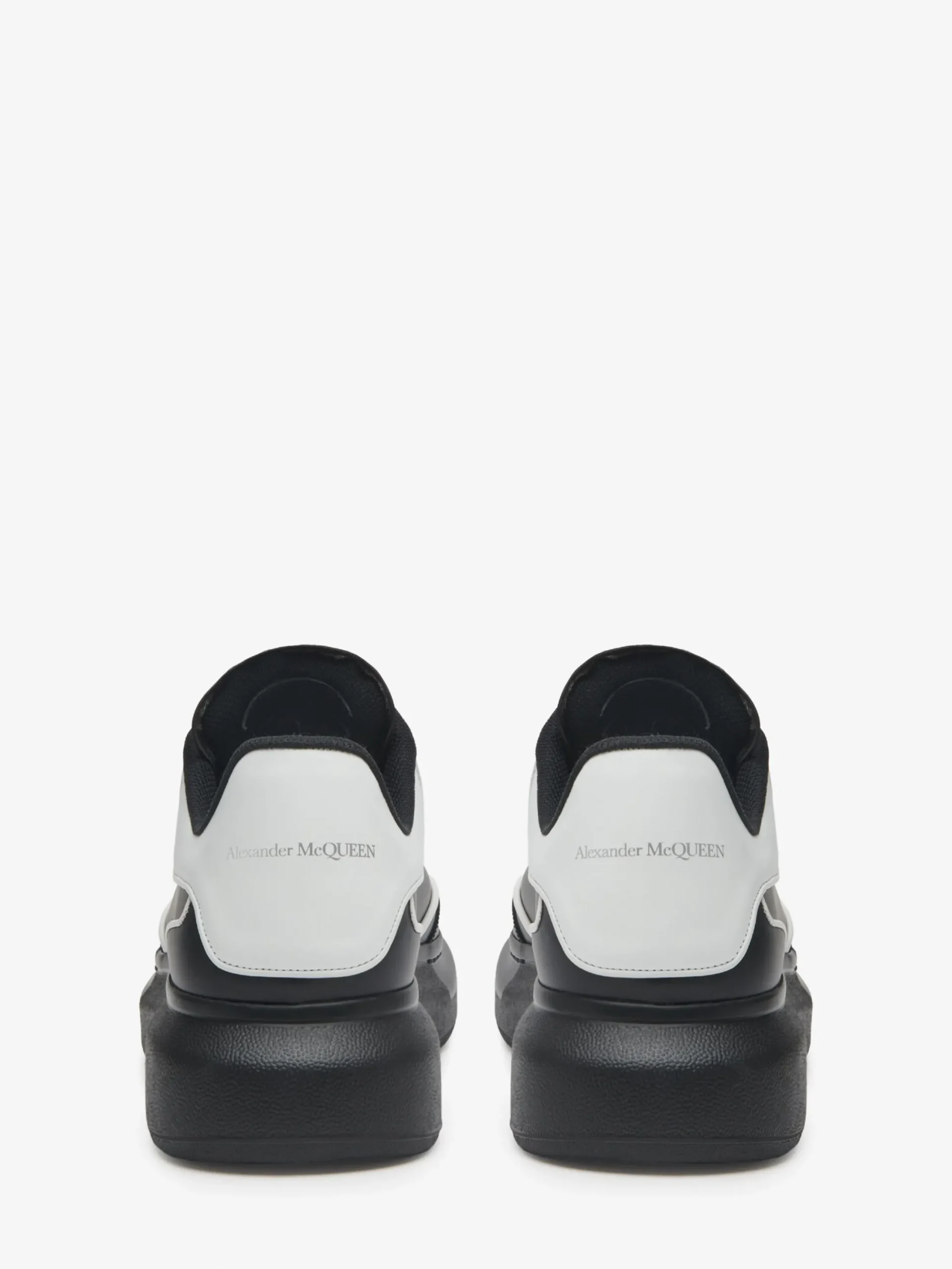 Cheap Alexander McQueen Men's Oversized Sneaker in Black/White