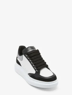 New Alexander McQueen Men's Oversized Sneaker in Black/White/Grey