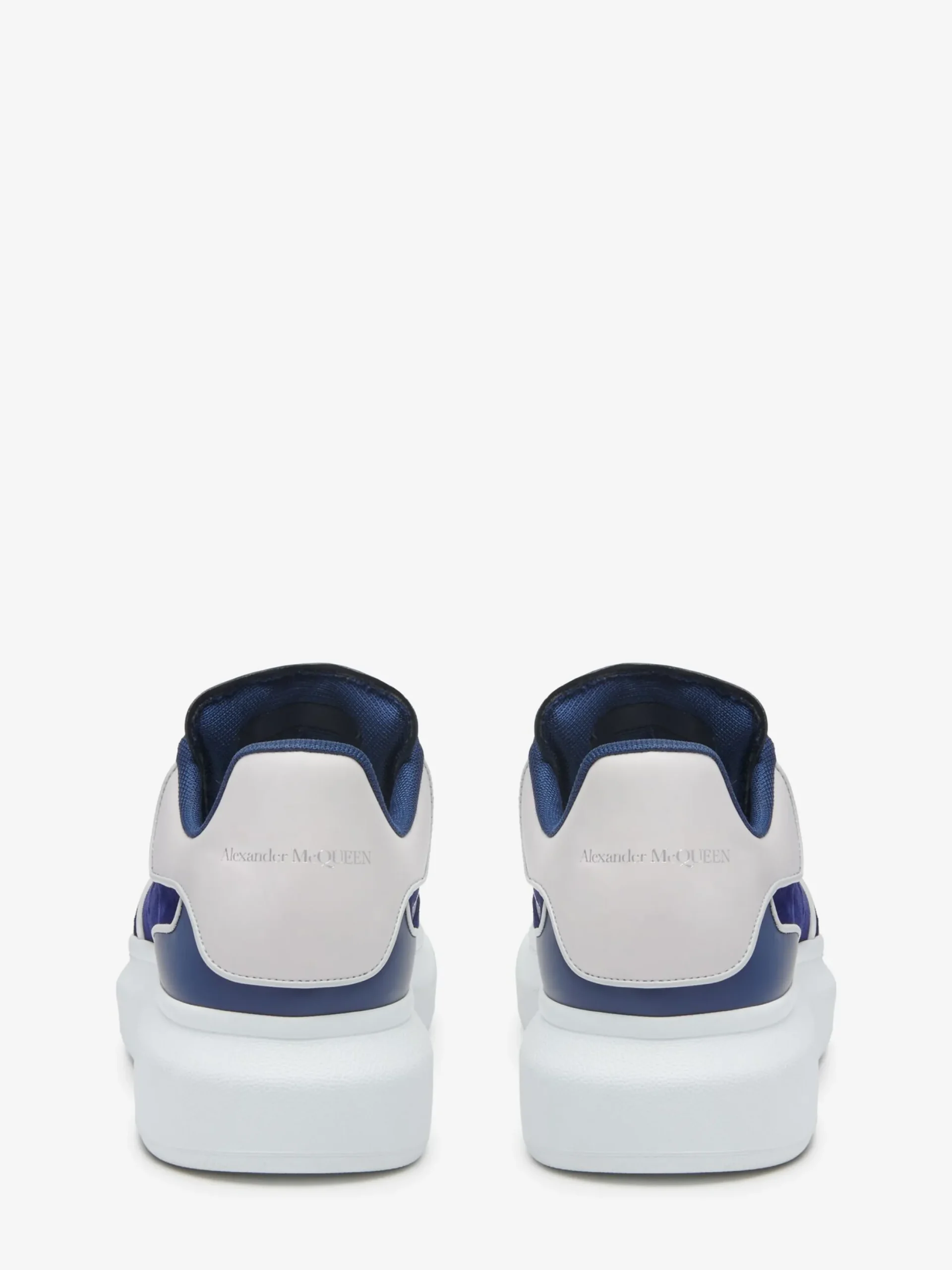 Flash Sale Alexander McQueen Men's Oversized Sneaker in Indigo/Ice Grey