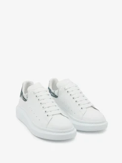 Fashion Alexander McQueen Men's Oversized Sneaker in White/Black