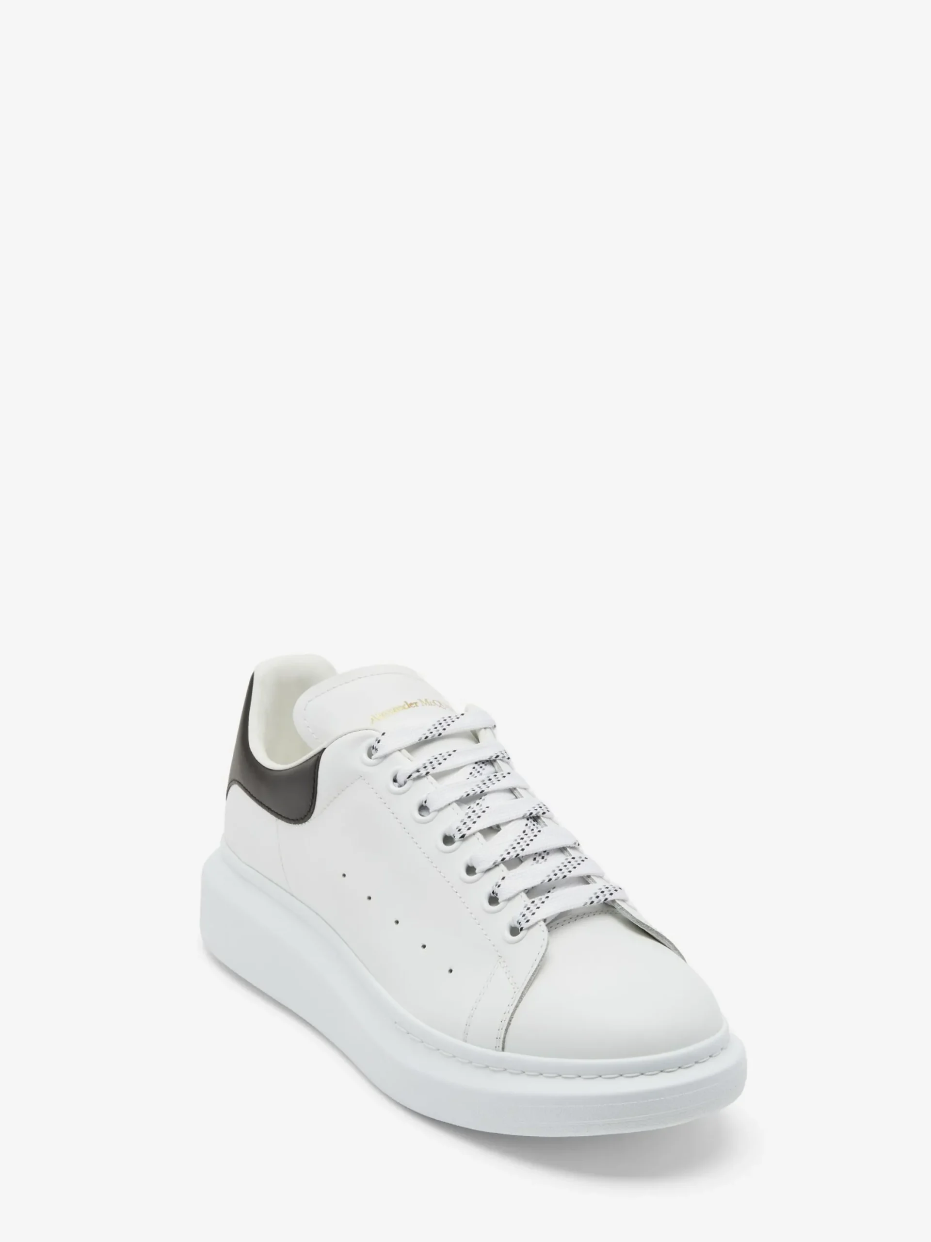 Hot Alexander McQueen Men's Oversized Sneaker in White/Black