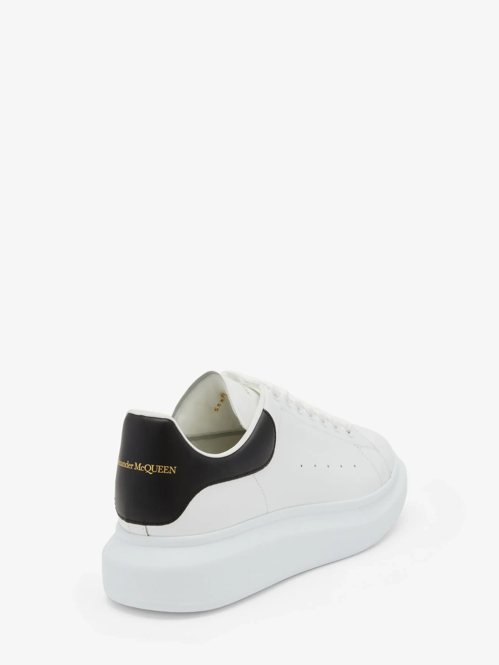 Hot Alexander McQueen Men's Oversized Sneaker in White/Black