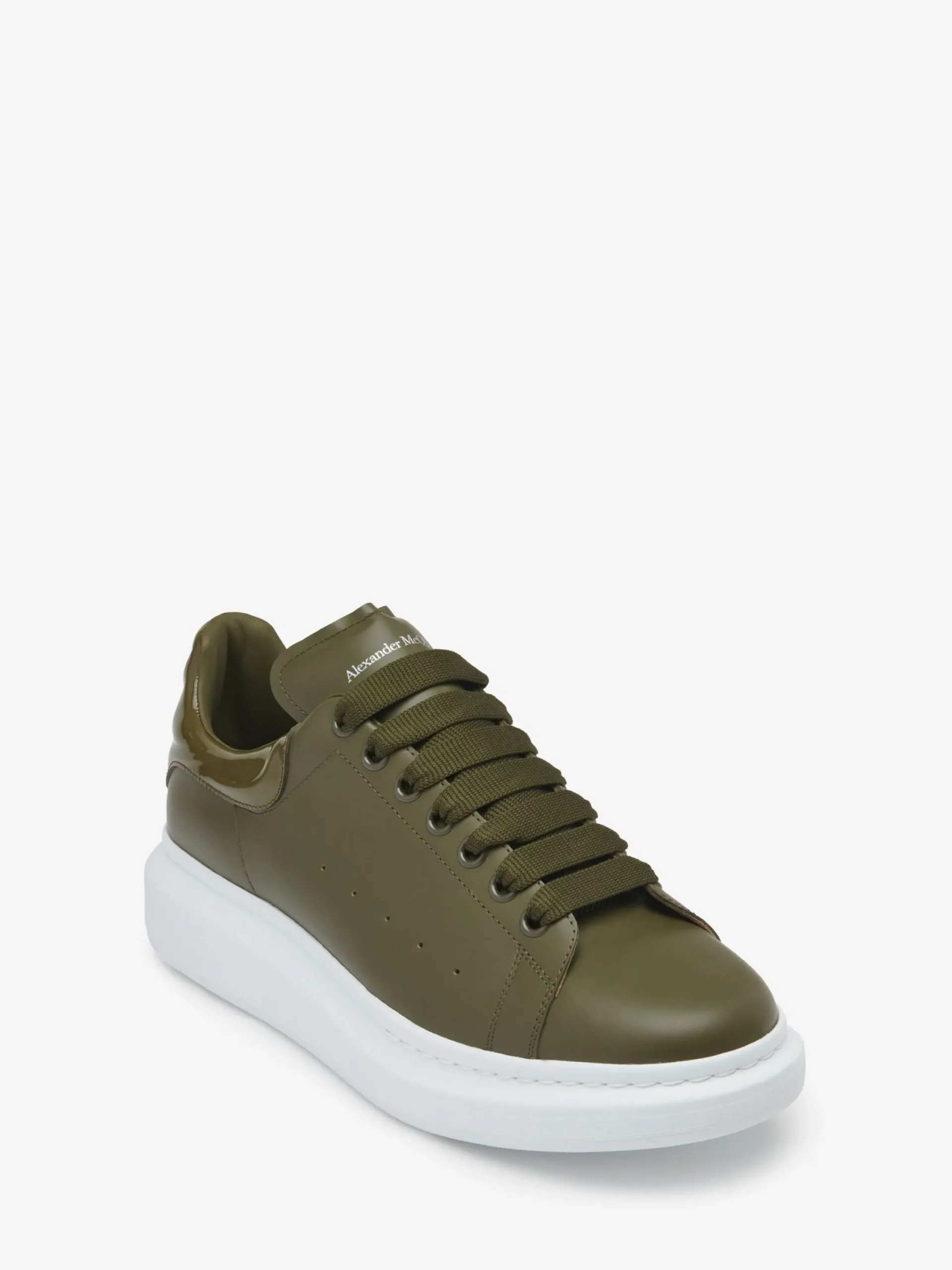 New Alexander McQueen Men's Oversized Sneaker in Khaki