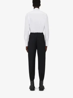 Hot Alexander McQueen Men's Press Stud Cargo Trousers in Black