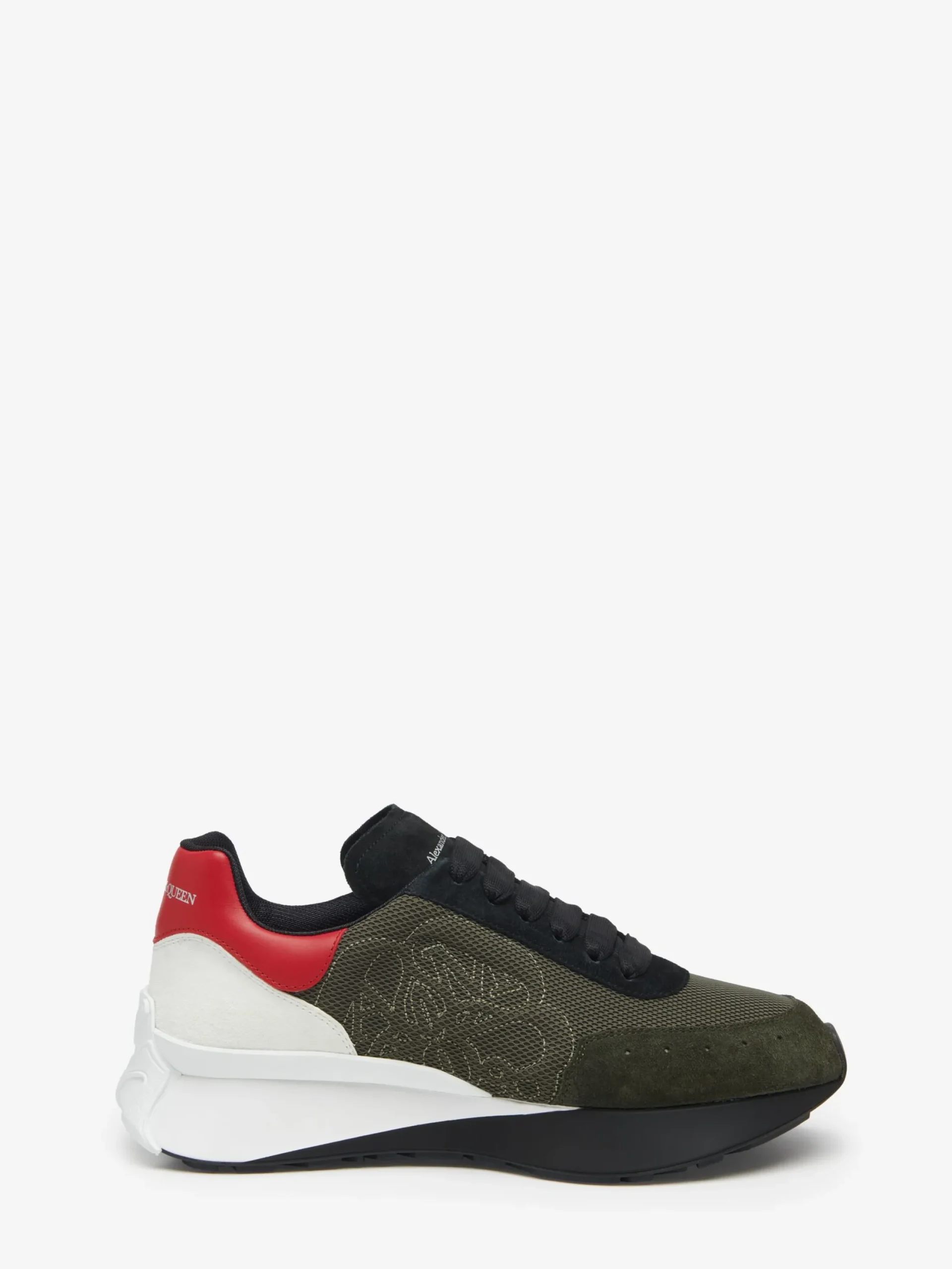 Best Alexander McQueen Men's Sprint Runner in Khaki