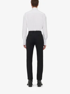 Outlet Alexander McQueen Men's Tailored Cigarette Trousers in Black