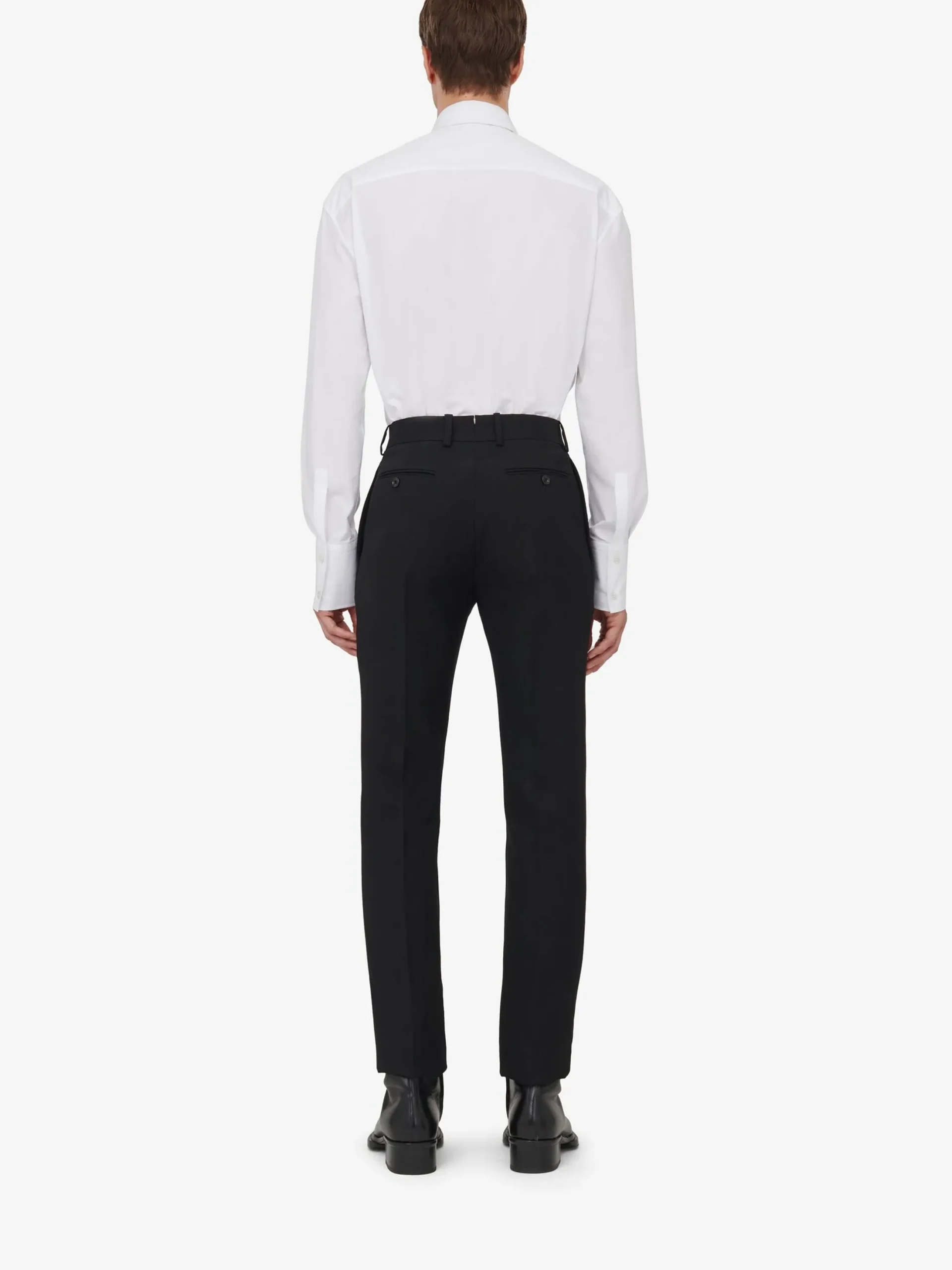 Outlet Alexander McQueen Men's Tailored Cigarette Trousers in Black