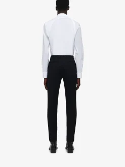 Flash Sale Alexander McQueen Men's Tailored Cigarette Trousers in Black