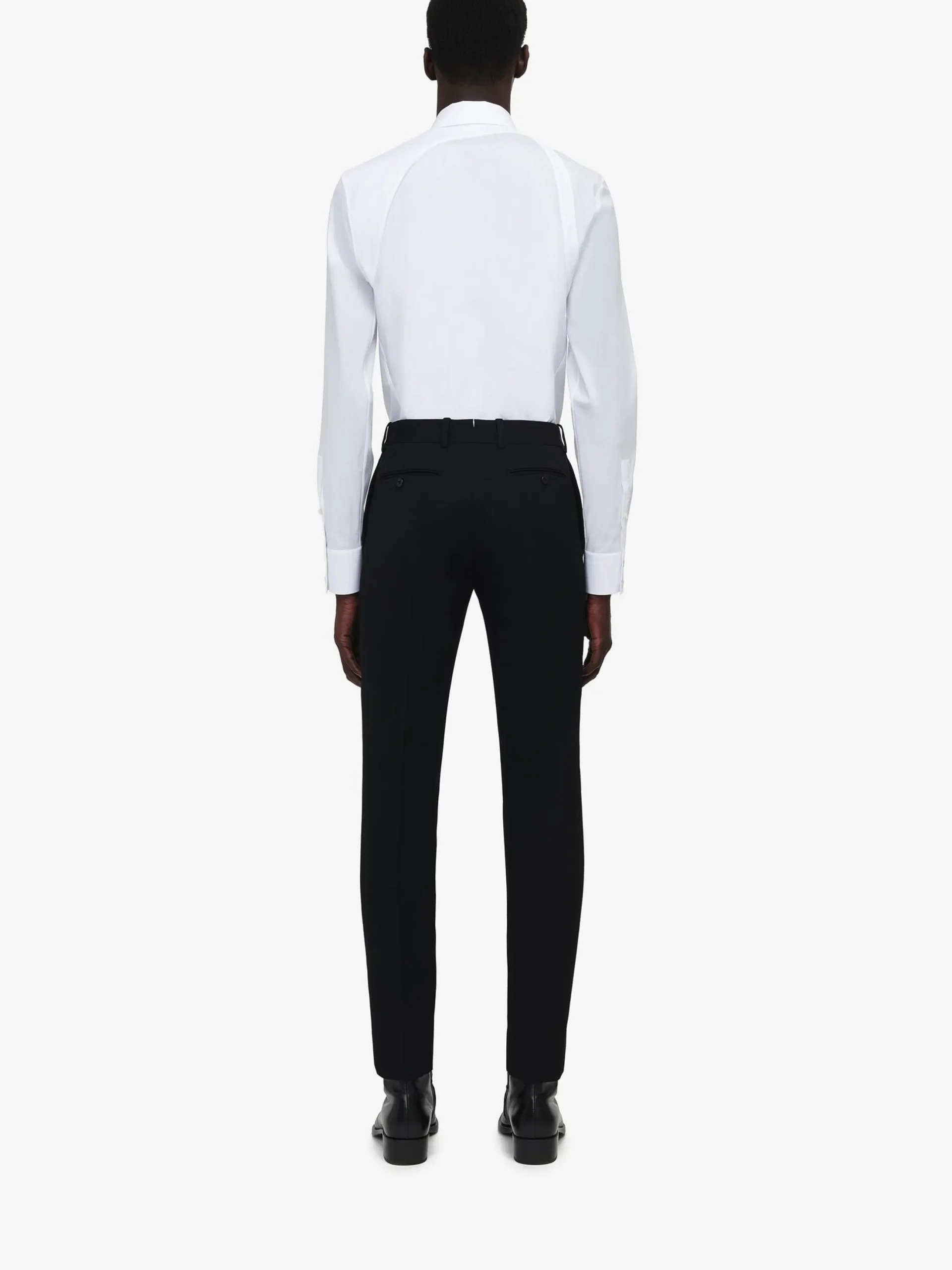 Flash Sale Alexander McQueen Men's Tailored Cigarette Trousers in Black