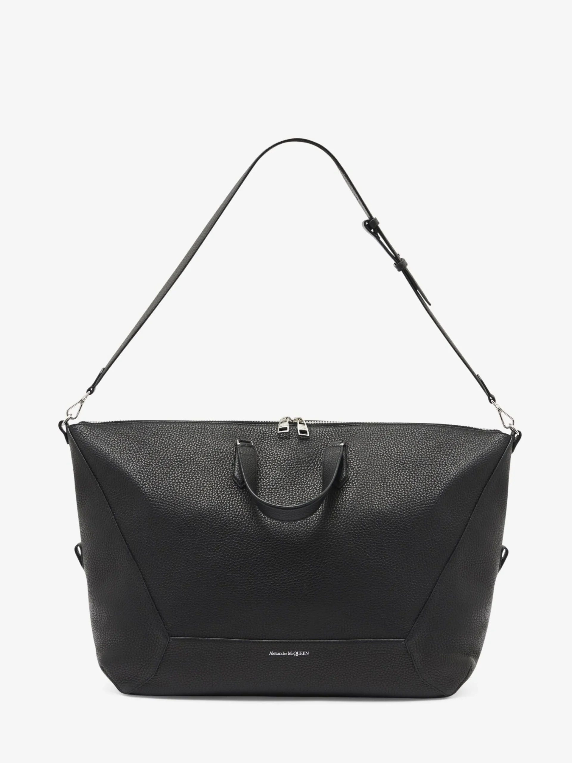 Best Sale Alexander McQueen Men's The Edge Duffle Bag in Black
