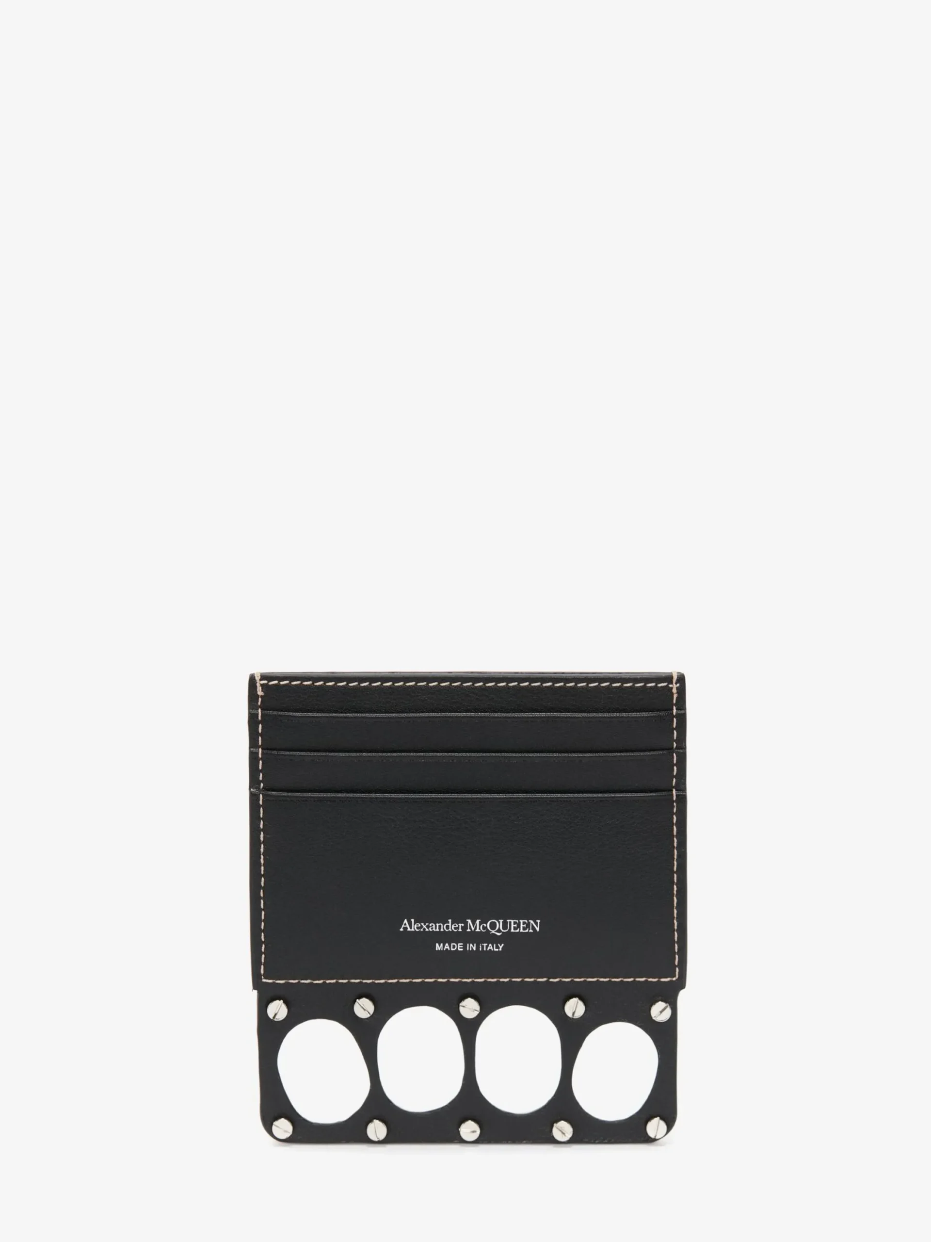 Flash Sale Alexander McQueen Men's The Grip Card Holder in Black