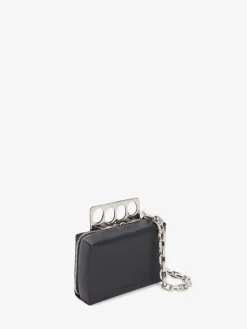 Flash Sale Alexander McQueen Men's The Grip Mini Bag in Black