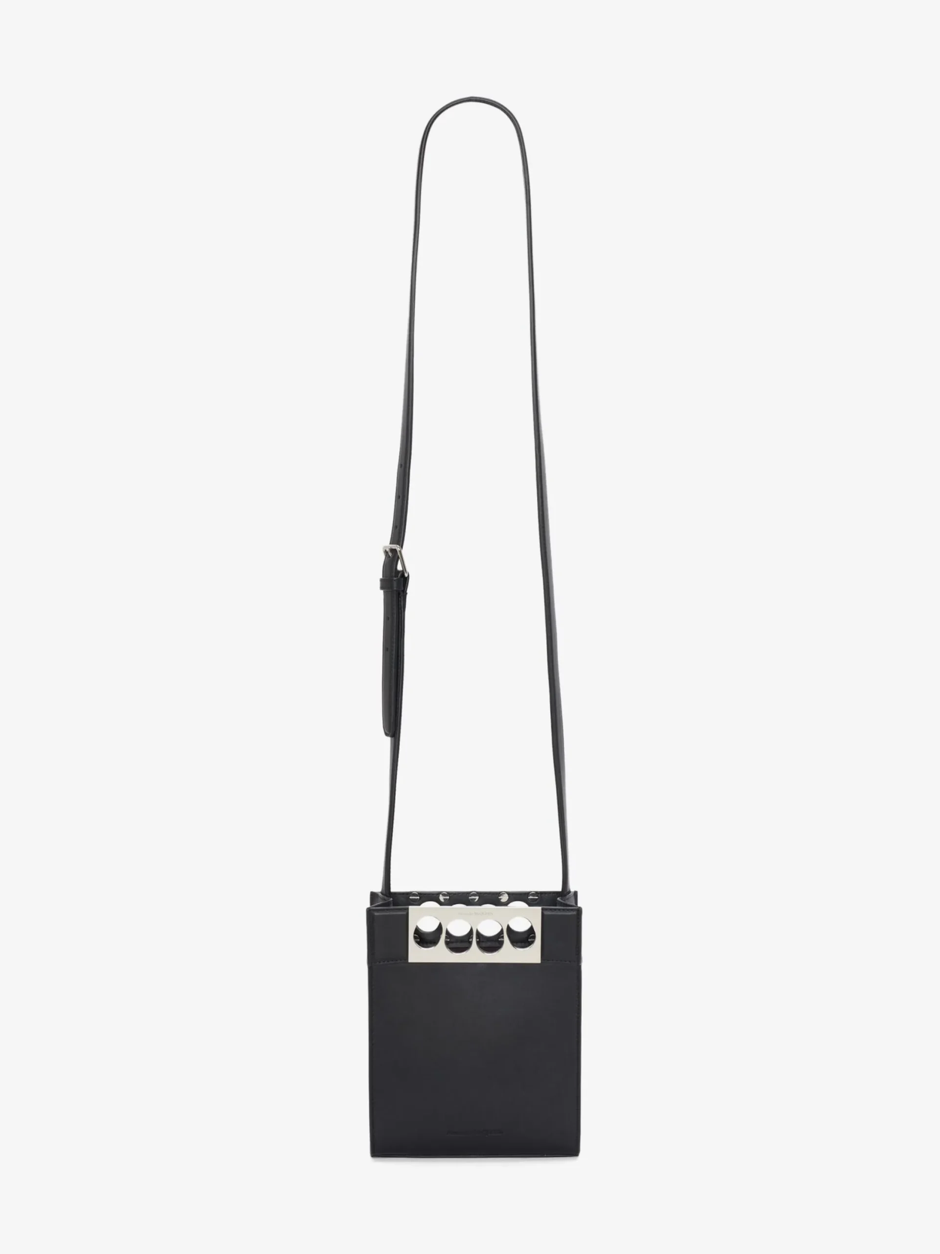 Best Sale Alexander McQueen Men's The Grip Mini Tote Bag in Black
