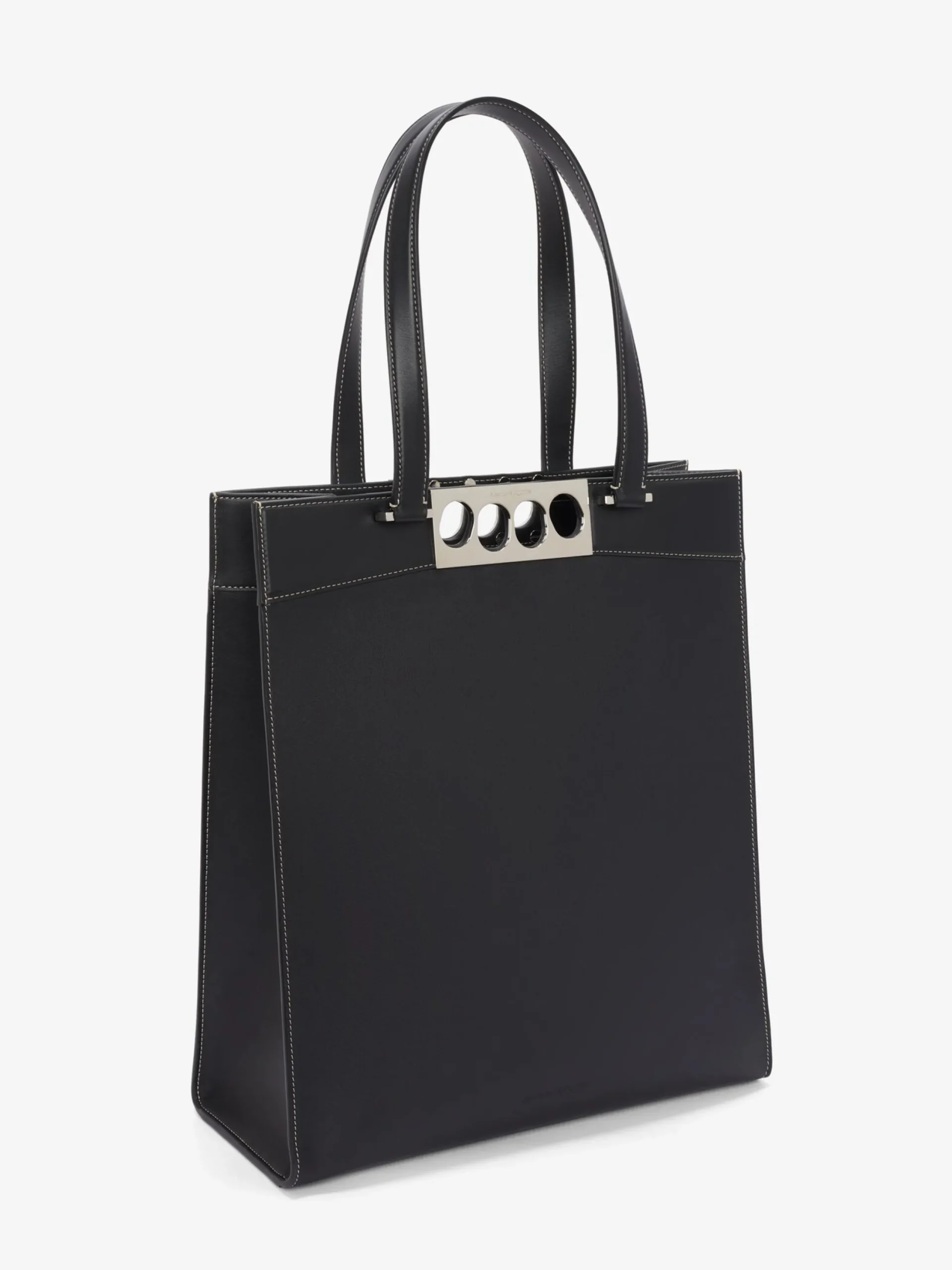 Online Alexander McQueen Men's The Grip Tote Bag in Black