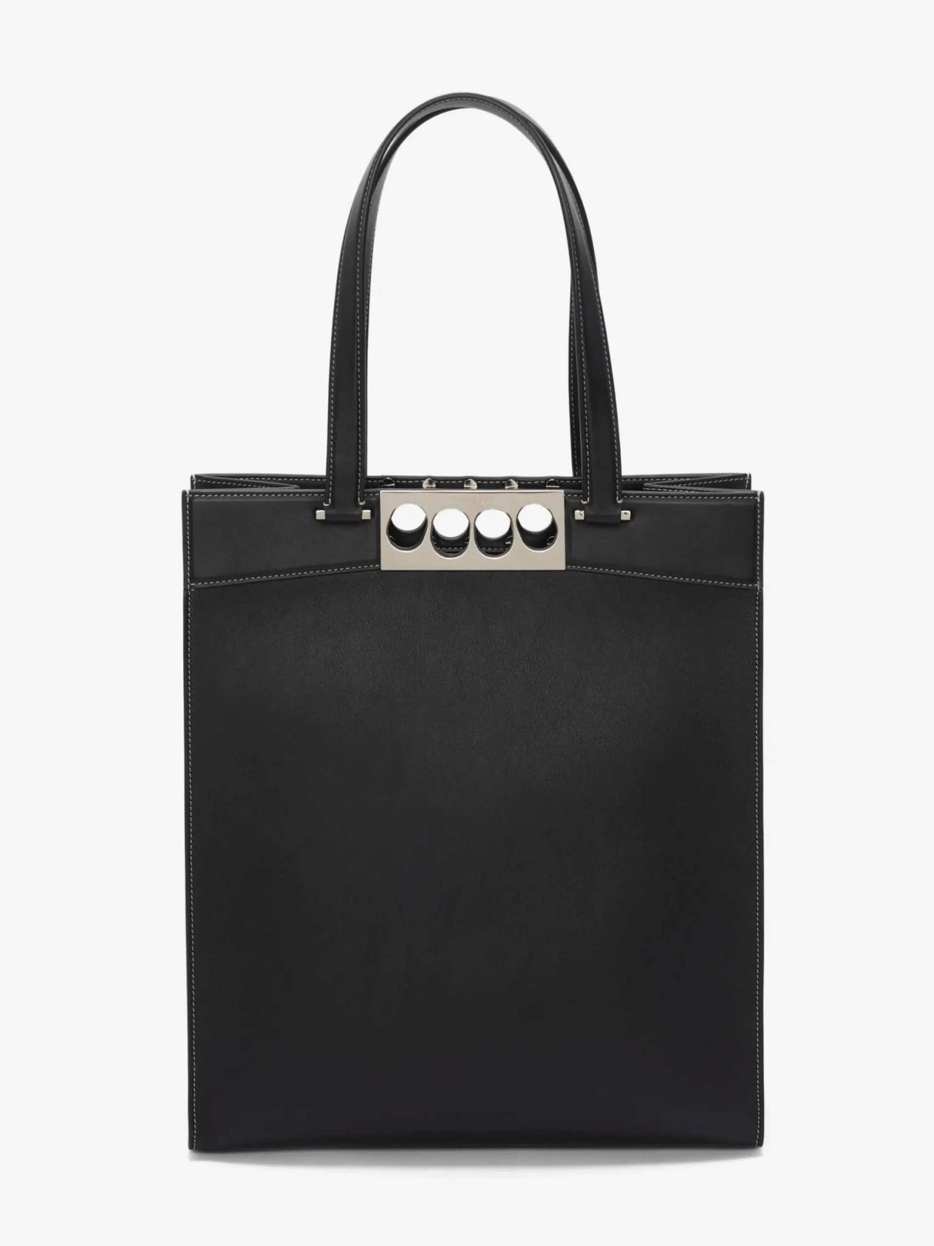 Online Alexander McQueen Men's The Grip Tote Bag in Black