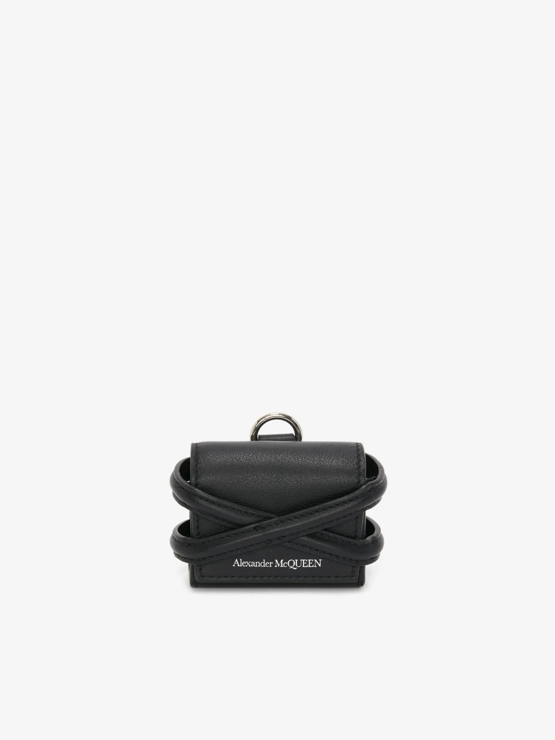 Sale Alexander McQueen Men's The Harness Airpods Pro Case in Black