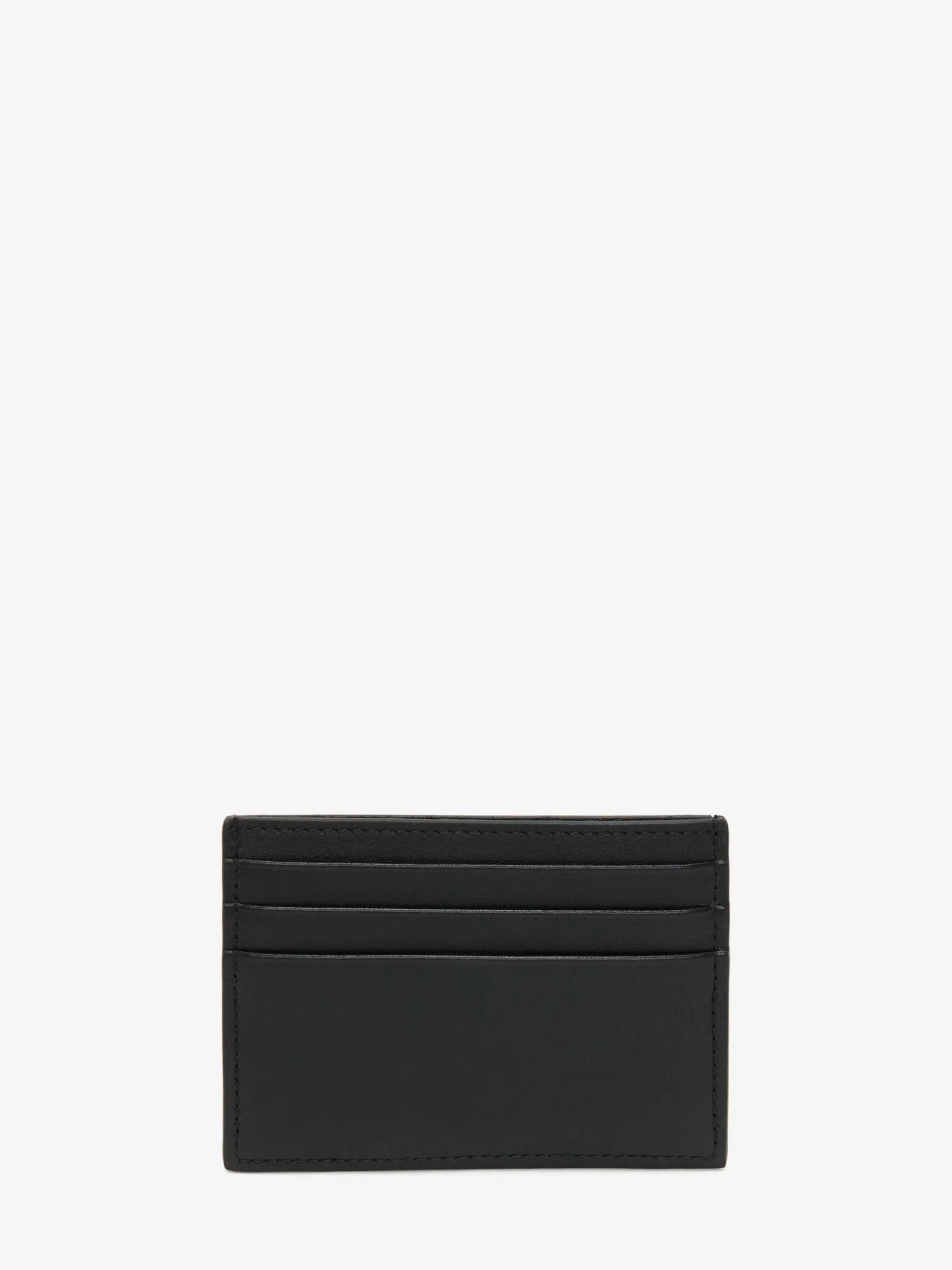Store Alexander McQueen Men's The Harness Card Holder in Black