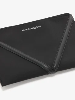 Shop Alexander McQueen Men's The Harness Small Zip Pouch in Black