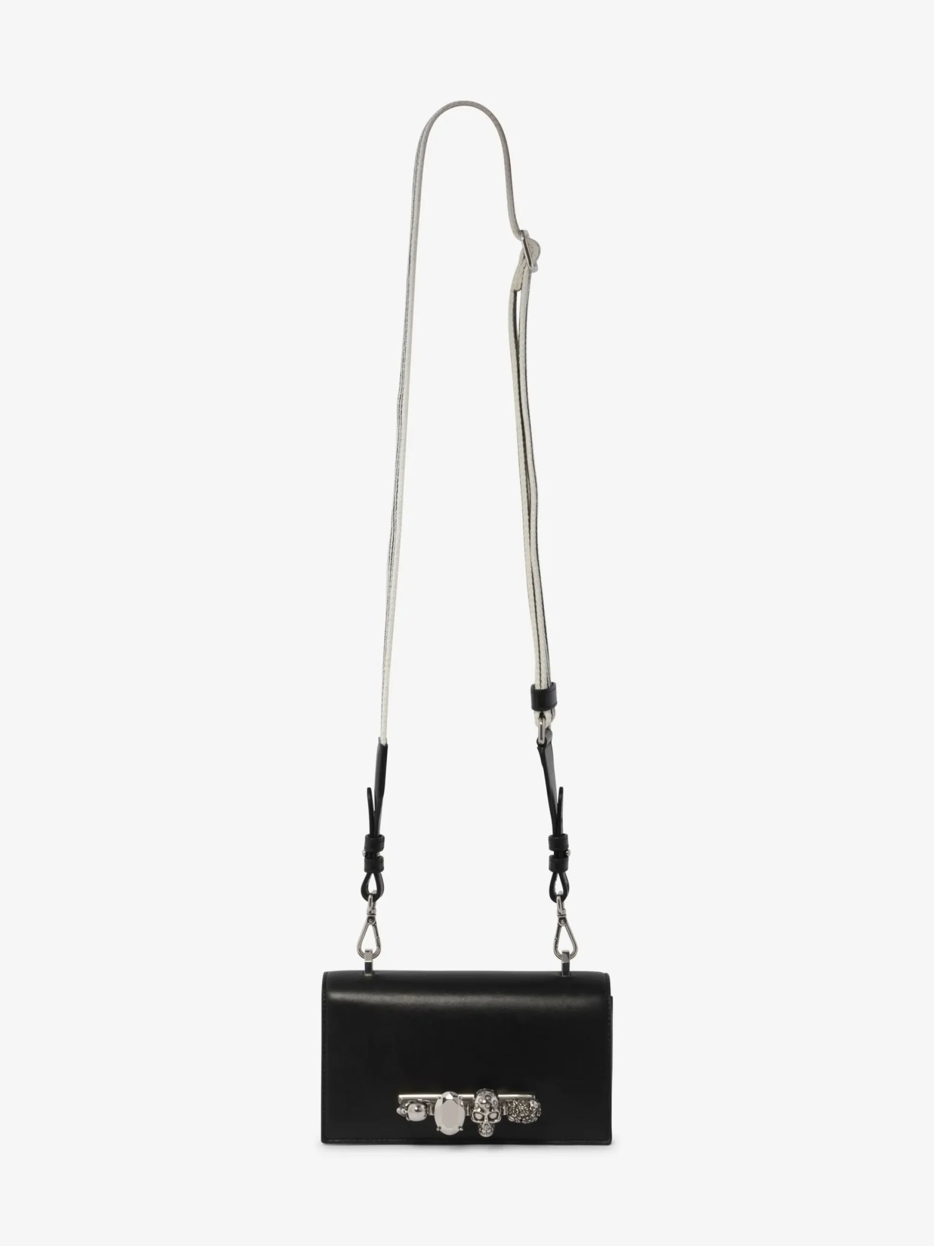 Flash Sale Alexander McQueen Men's The Knuckle Satchel in Black
