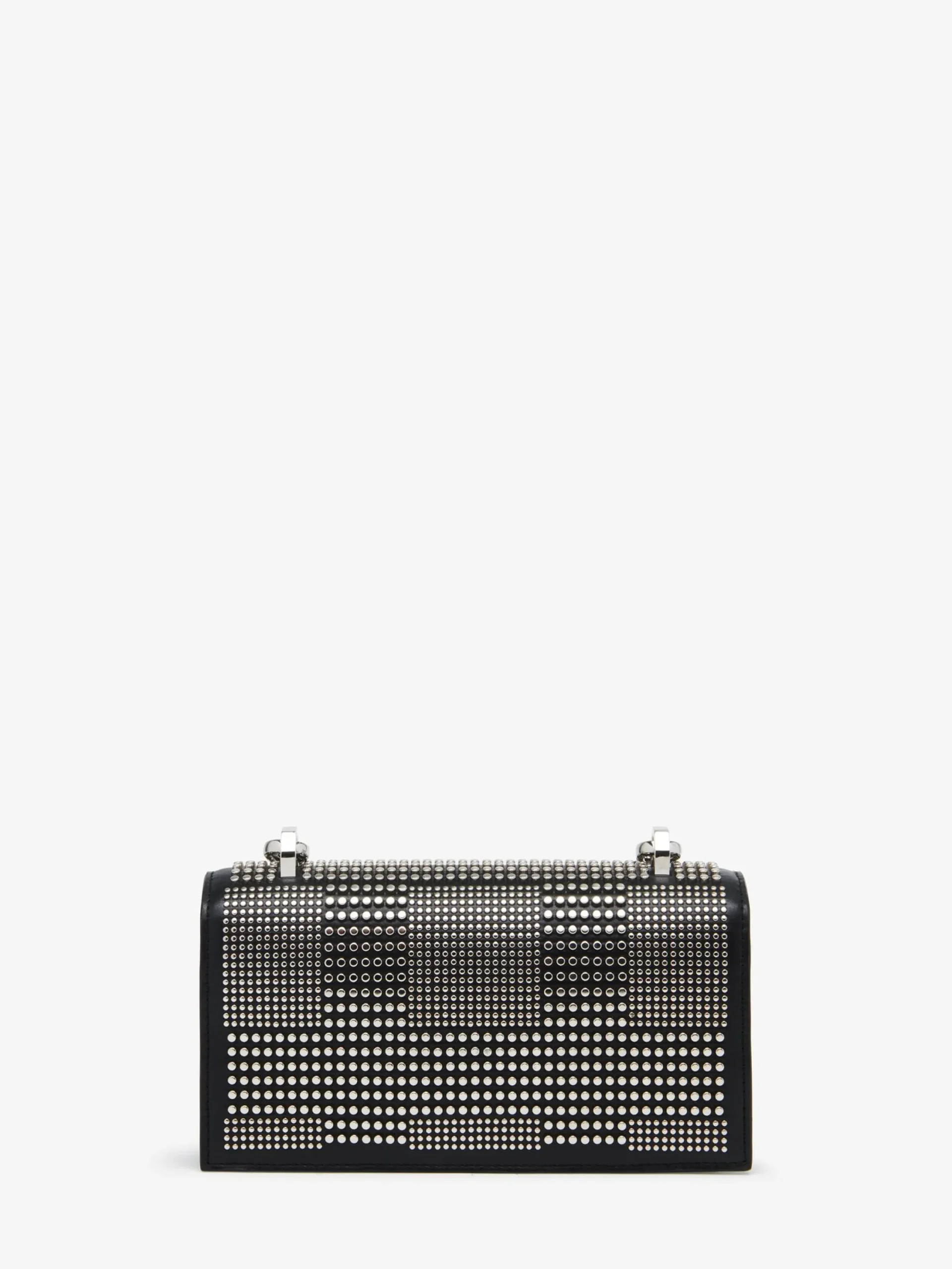 Cheap Alexander McQueen Men's The Knuckle Satchel in Black