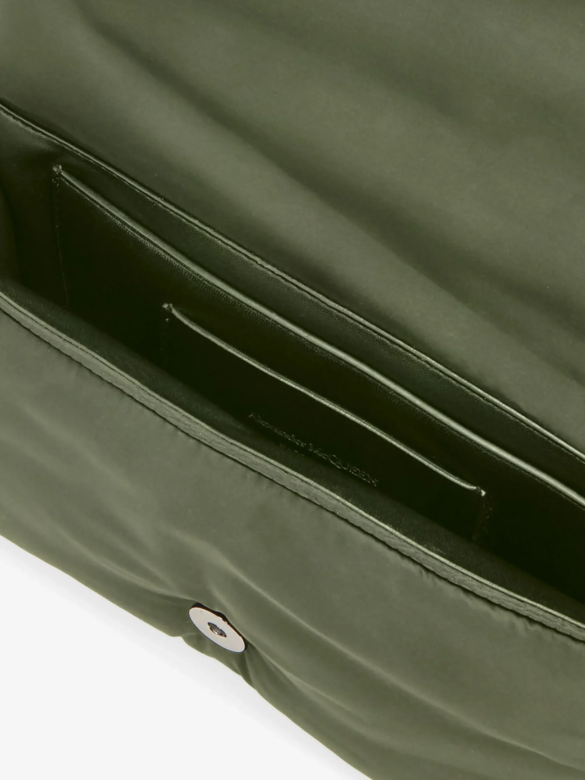 Best Alexander McQueen Men's The Puffy Knuckle Bum Bag in Khaki/Black