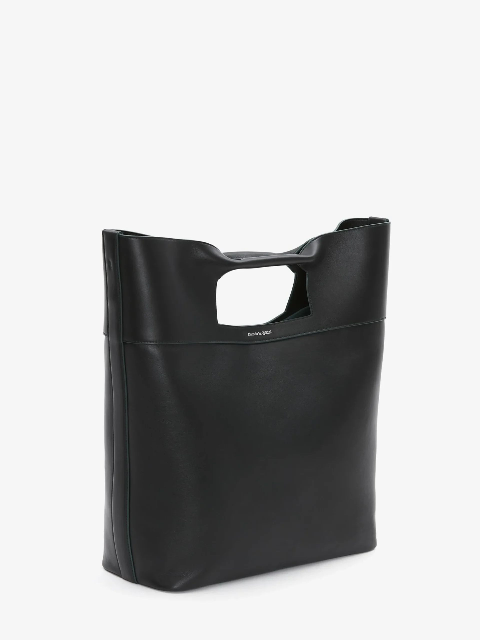 Store Alexander McQueen Men's The Square Bow Small in Black