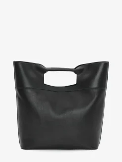 Store Alexander McQueen Men's The Square Bow Small in Black