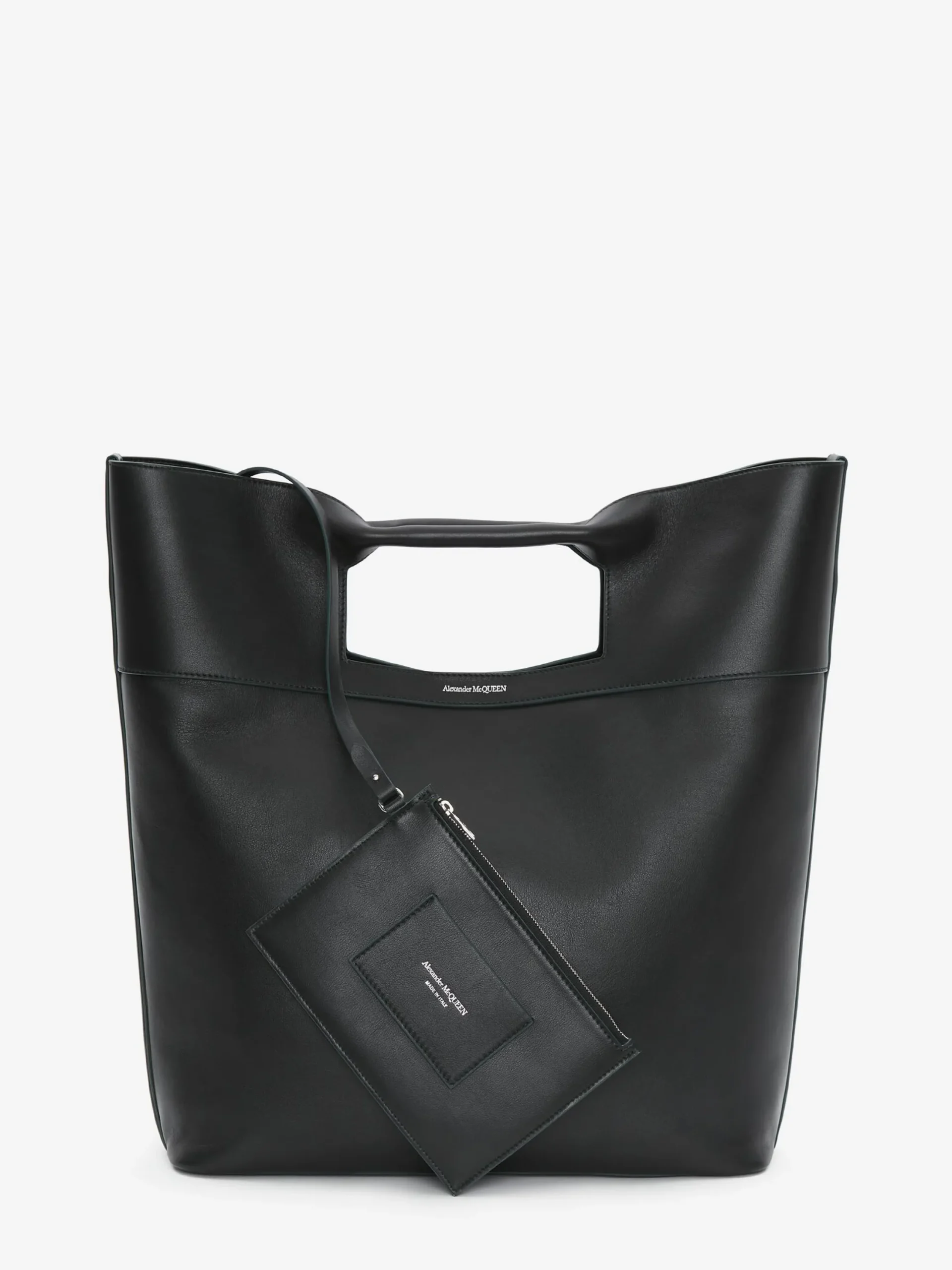 Store Alexander McQueen Men's The Square Bow Small in Black