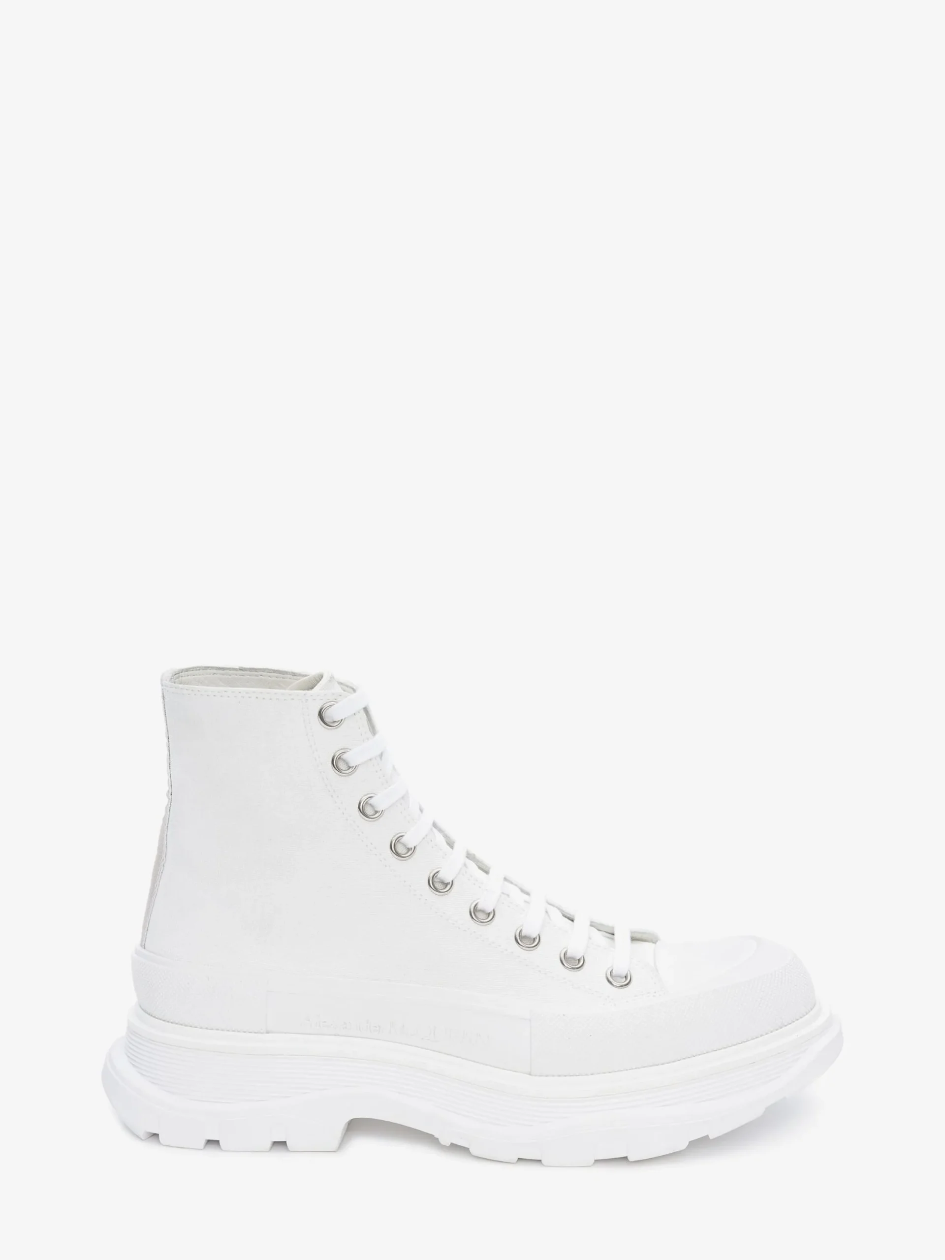 Outlet Alexander McQueen Men's Tread Slick Boot in White