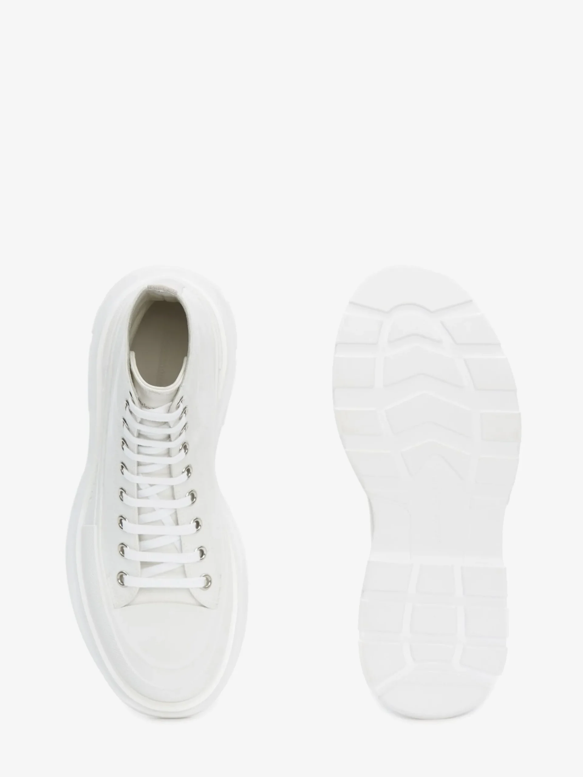 Outlet Alexander McQueen Men's Tread Slick Boot in White