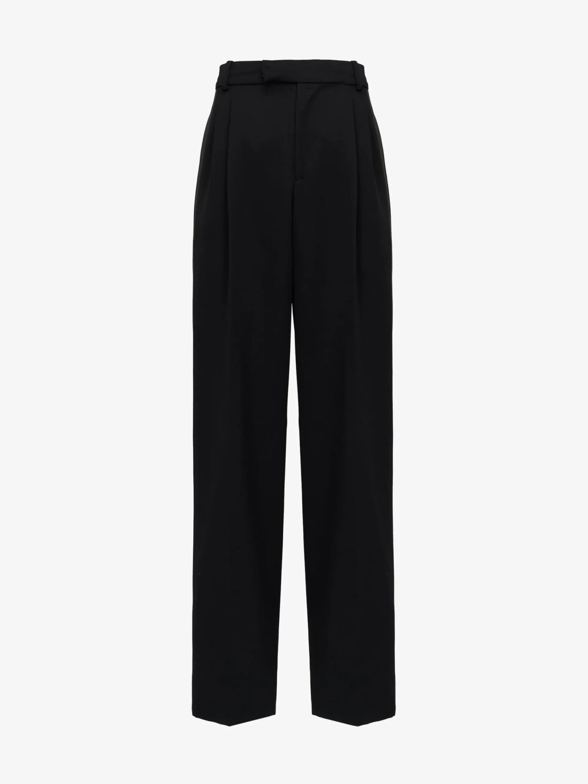 Hot Alexander McQueen Men's Tuxedo Pleated Trousers in Black