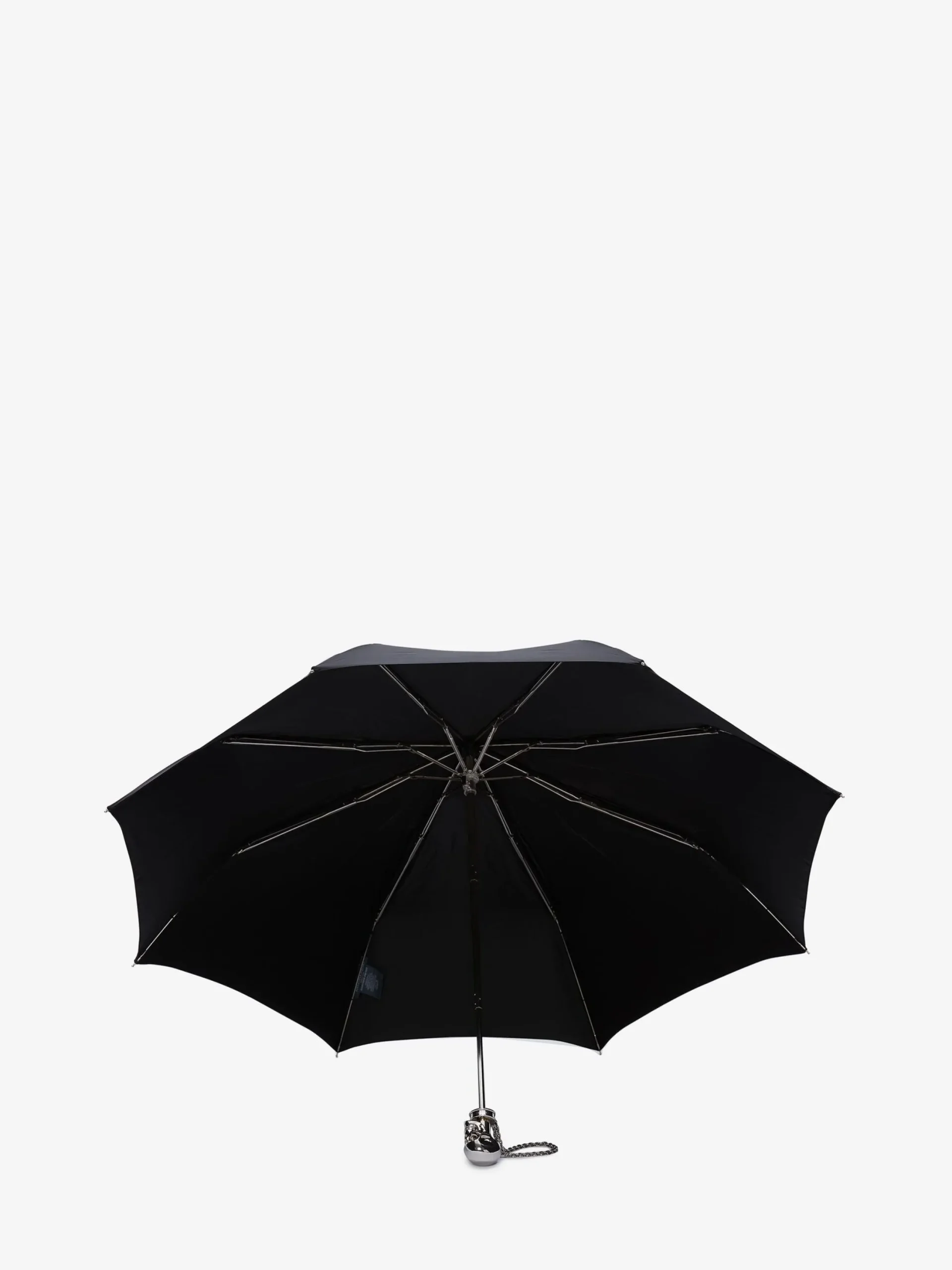 Store Alexander McQueen Women's Skull Umbrella in Black