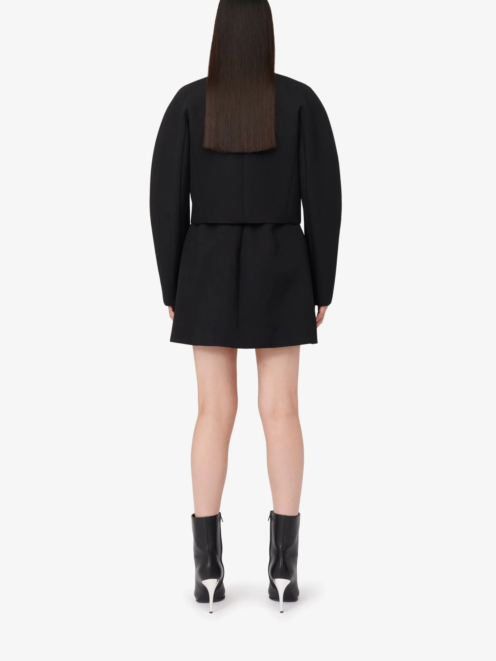 Hot Alexander McQueen Women's Cocoon Sleeve Military Jacket in Black