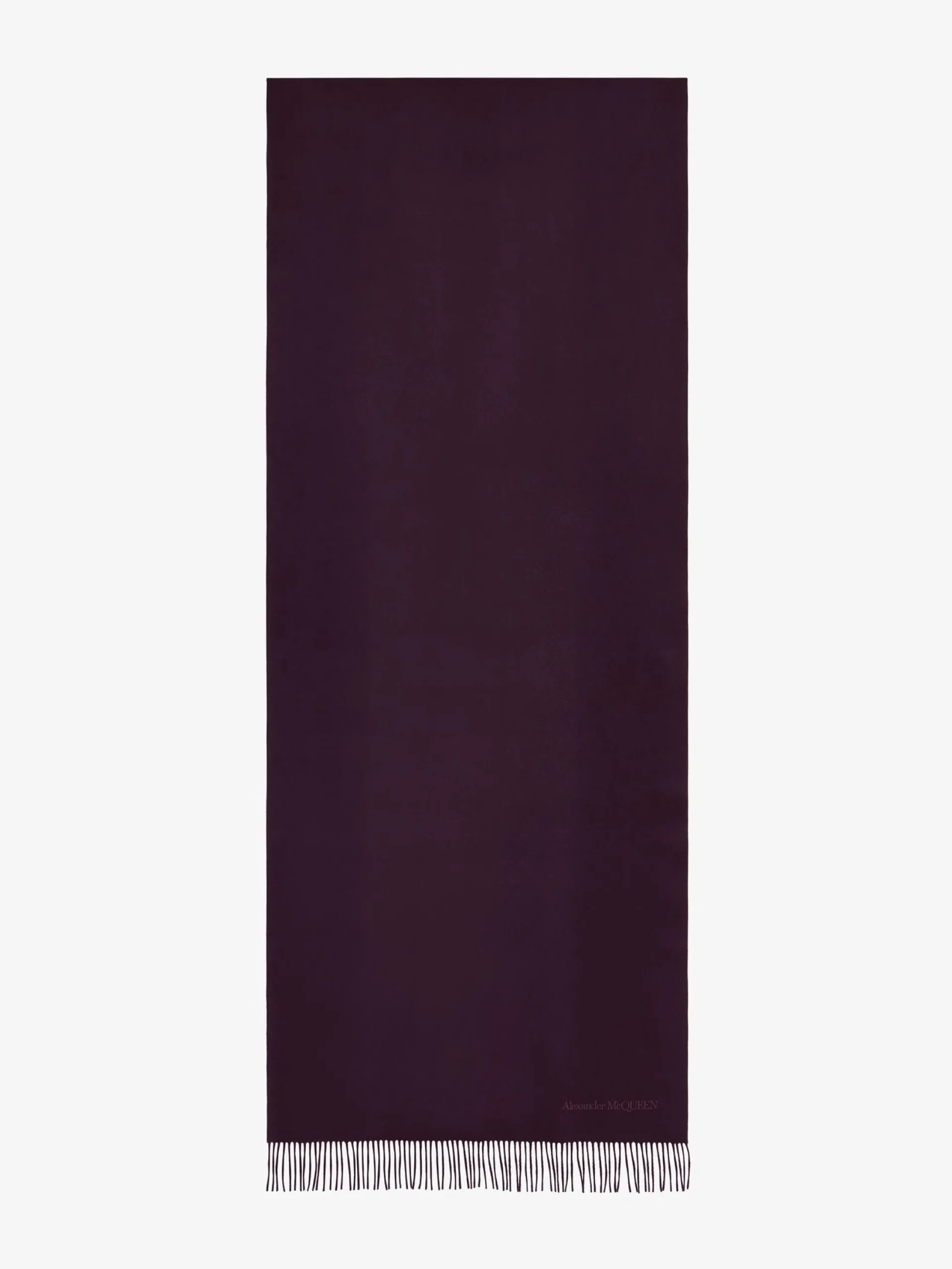 Cheap Alexander McQueen Women's Embroidered Stole in Night Shade