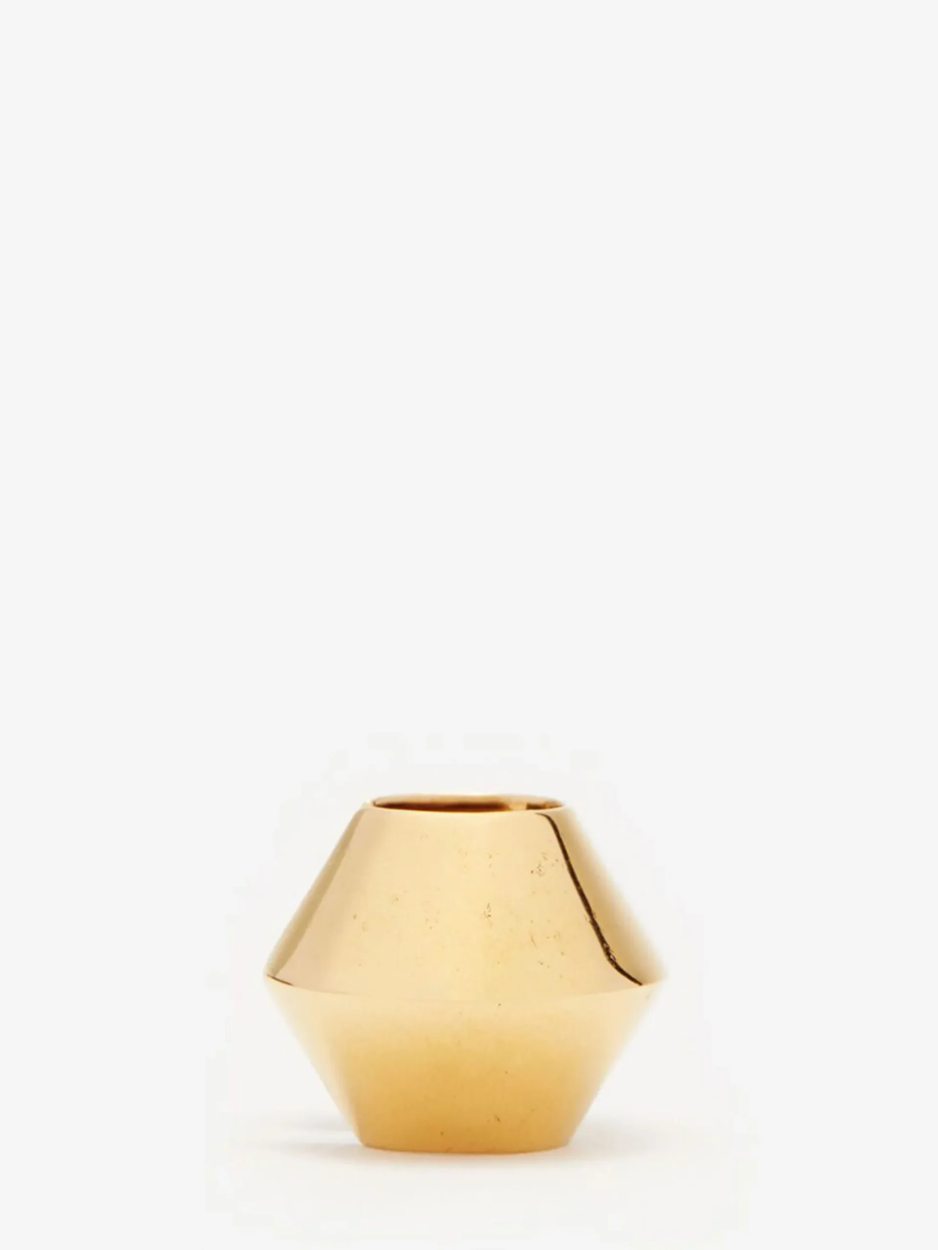 Hot Alexander McQueen Women's Hexagonal Ear Cuff in Antique Gold