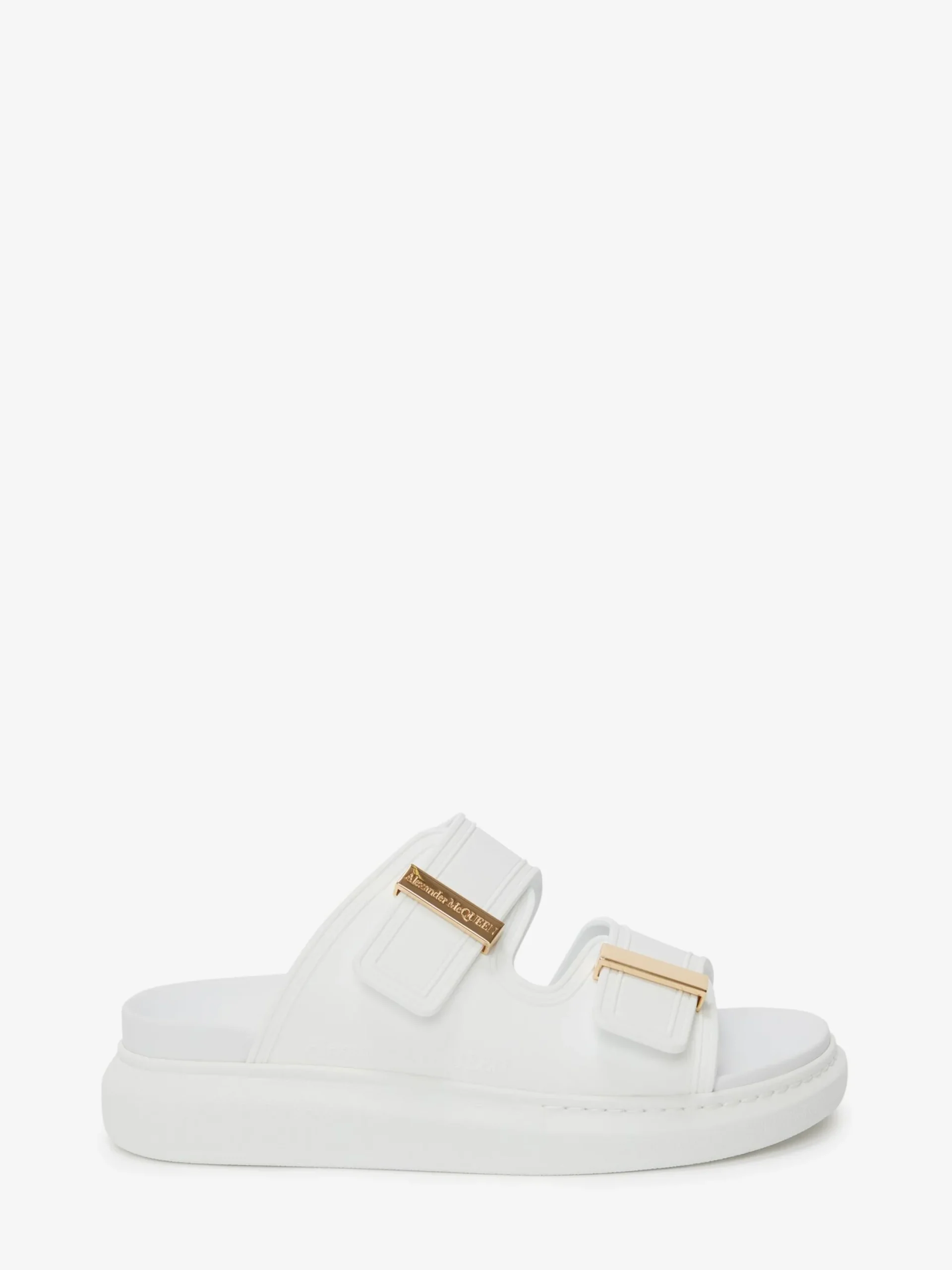 Discount Alexander McQueen Women's Hybrid Slide in Ivory